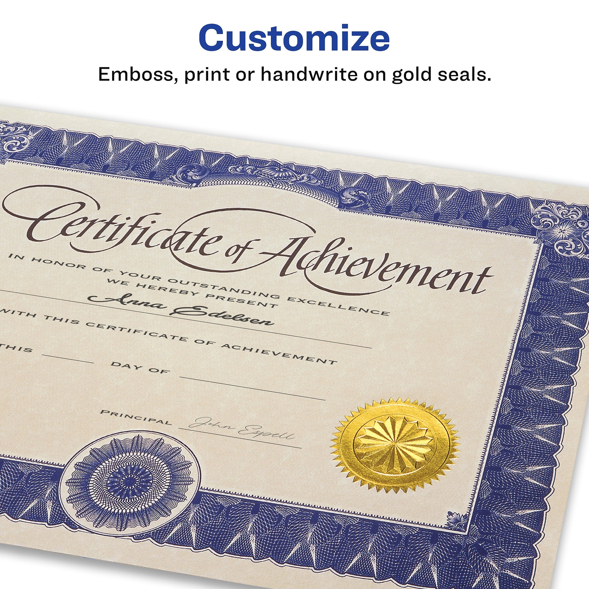Avery Printable Inkjet Notary Seal Labels, 2