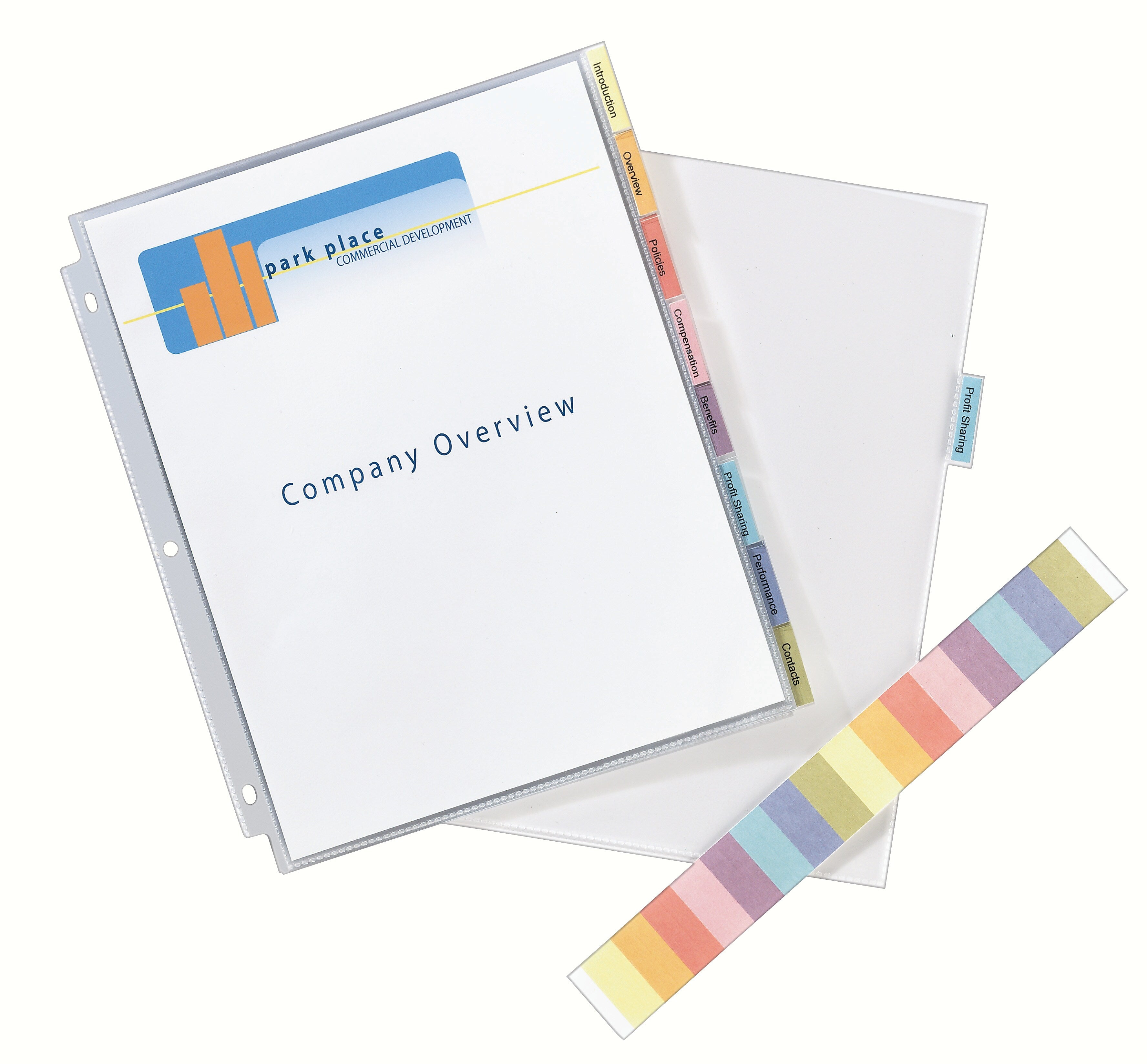 Avery Protect 'n Tab Heavyweight Sheet Protectors, 8-1/2