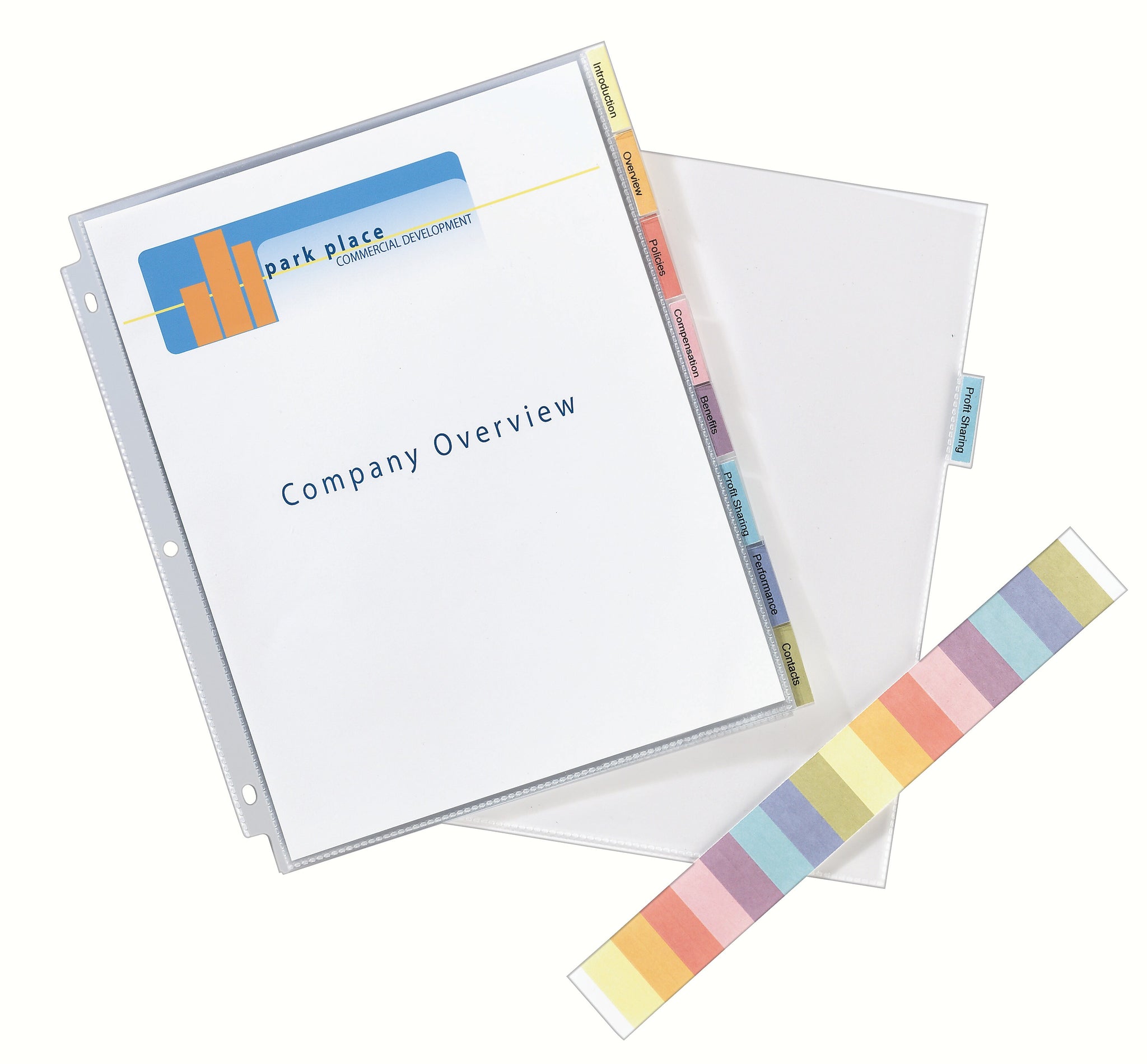 Avery Protect 'n Tab Heavyweight Sheet Protectors, 8-1/2