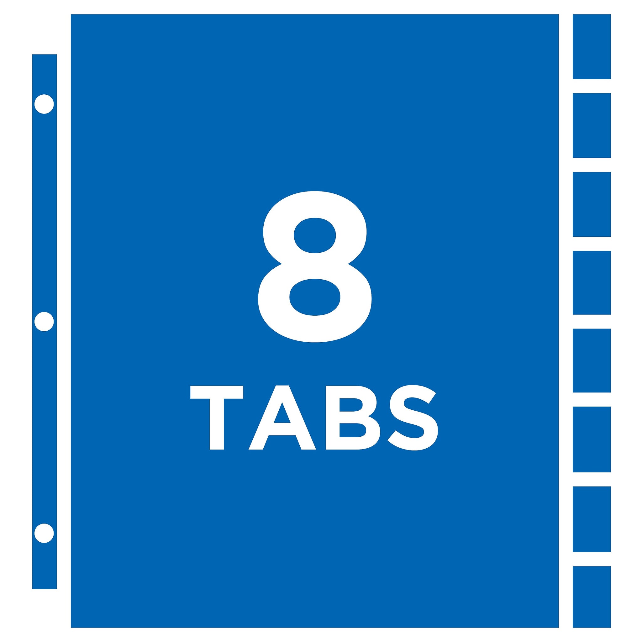 Avery Protect 'n Tab Heavyweight Sheet Protectors, 8-1/2