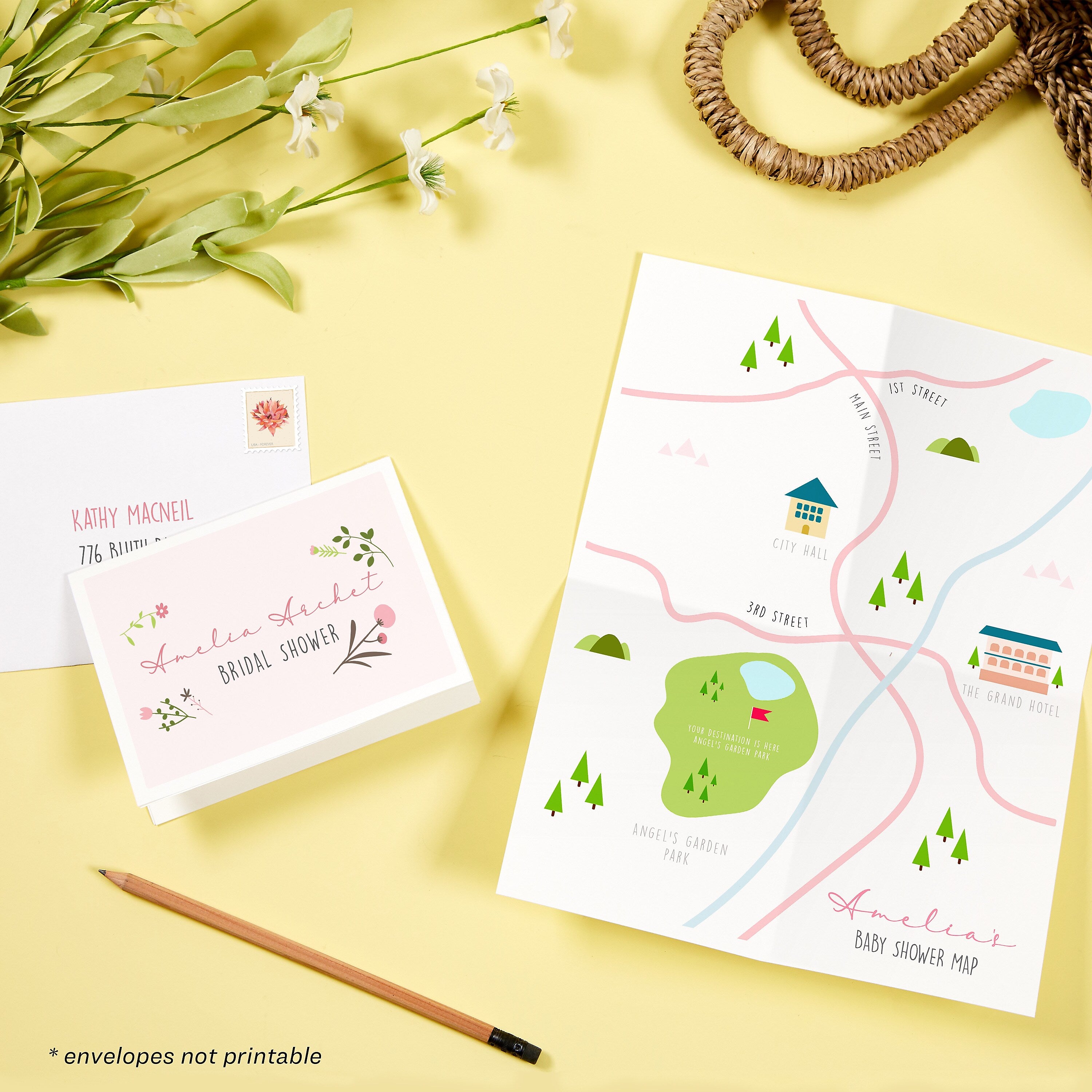 Avery Quarter-Fold Greeting Cards with Envelopes, 4.25