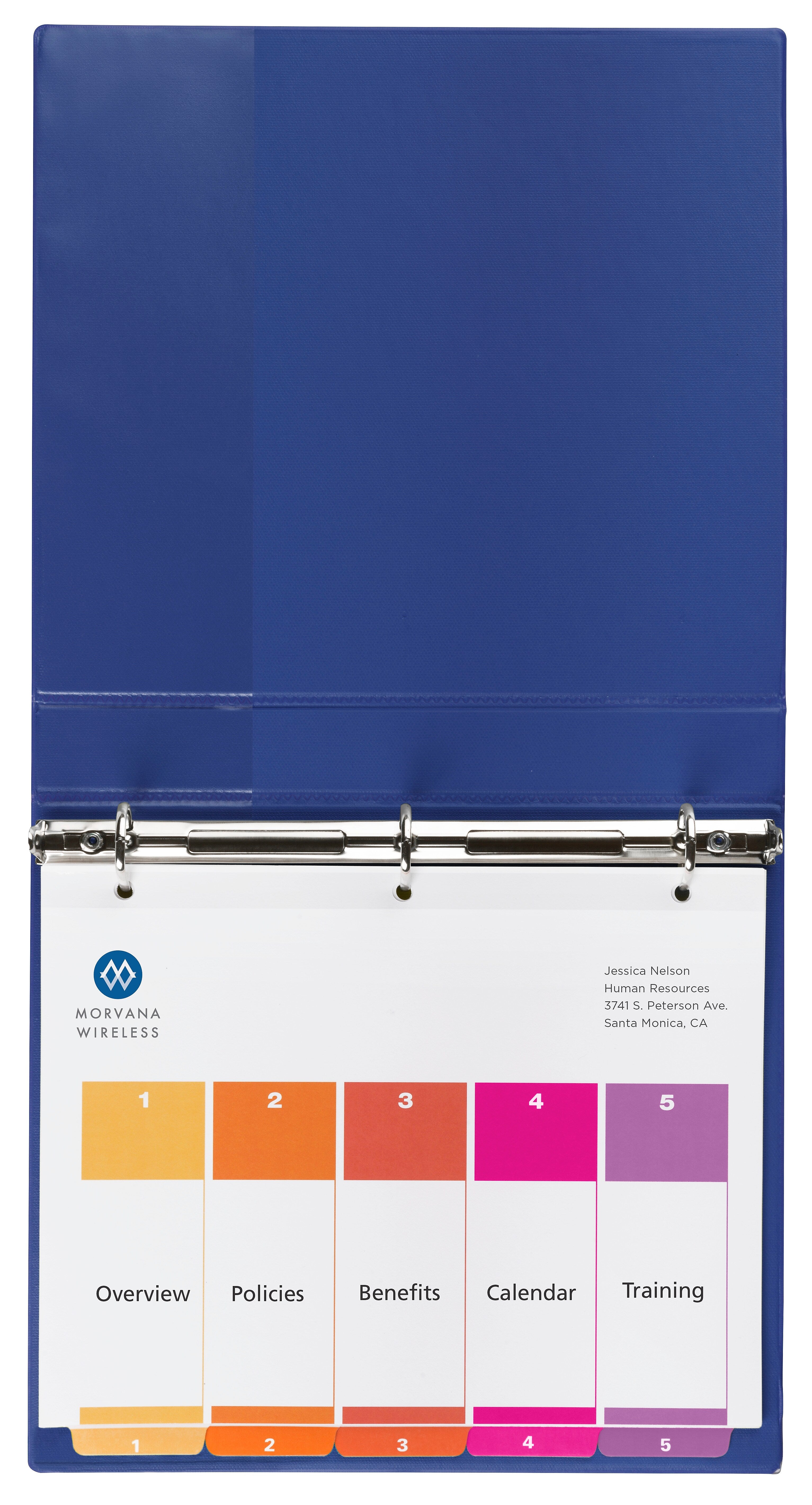 Avery Ready Index Table of Contents Paper Dividers, 1-5 Tabs, Multicolor, 24 Sets/Box