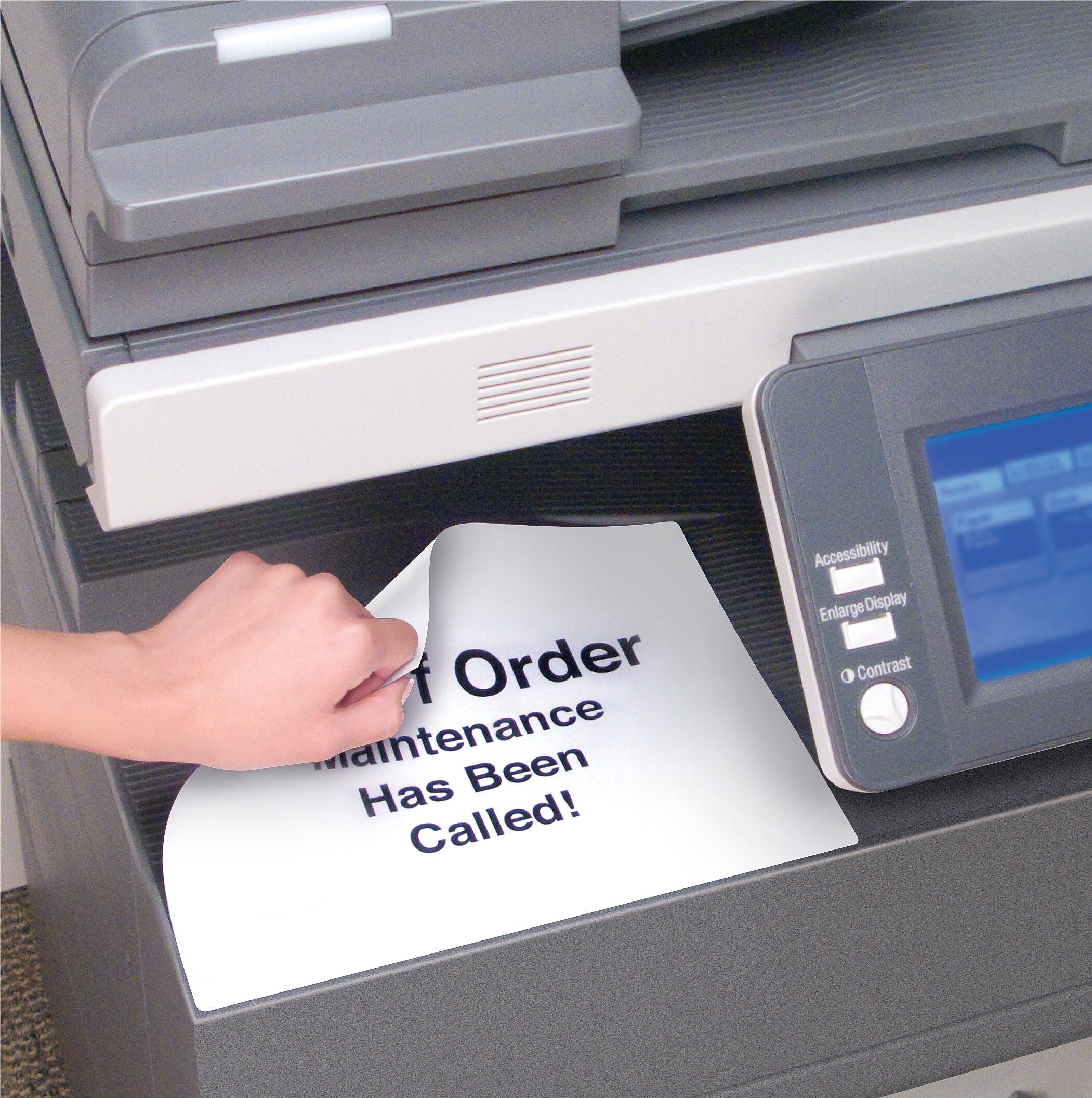 Avery Removable Laser ID Labels, 8-1/2