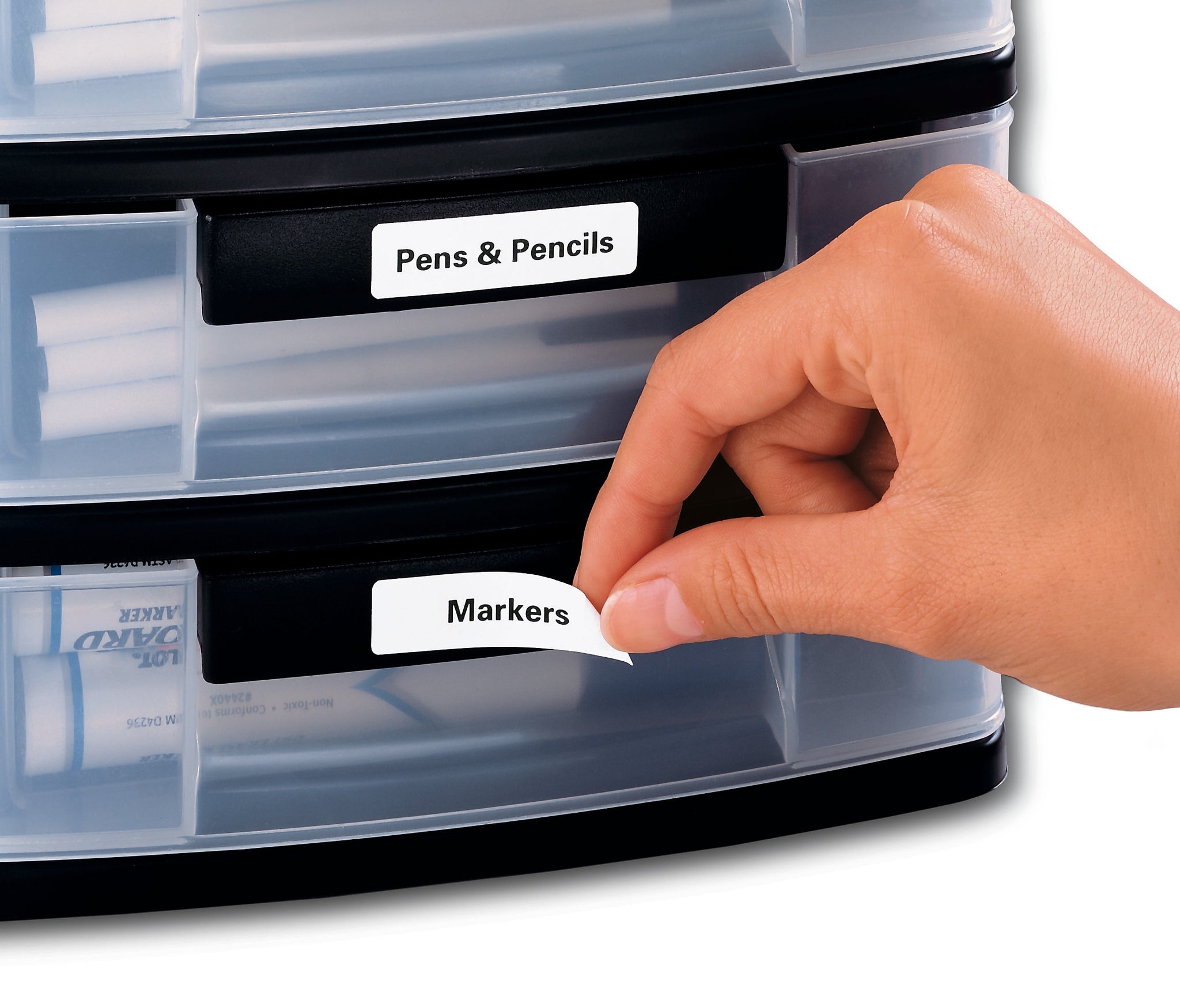 Avery Removable Laser/Inkjet ID Labels, 1/2