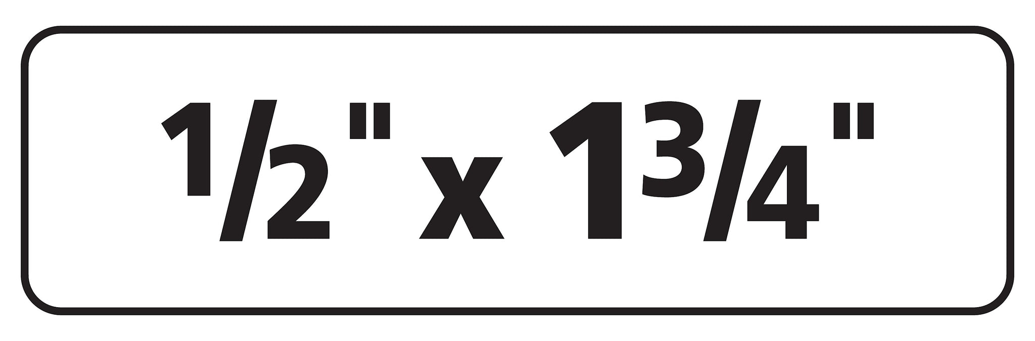 Avery Removable Laser/Inkjet ID Labels, 1/2