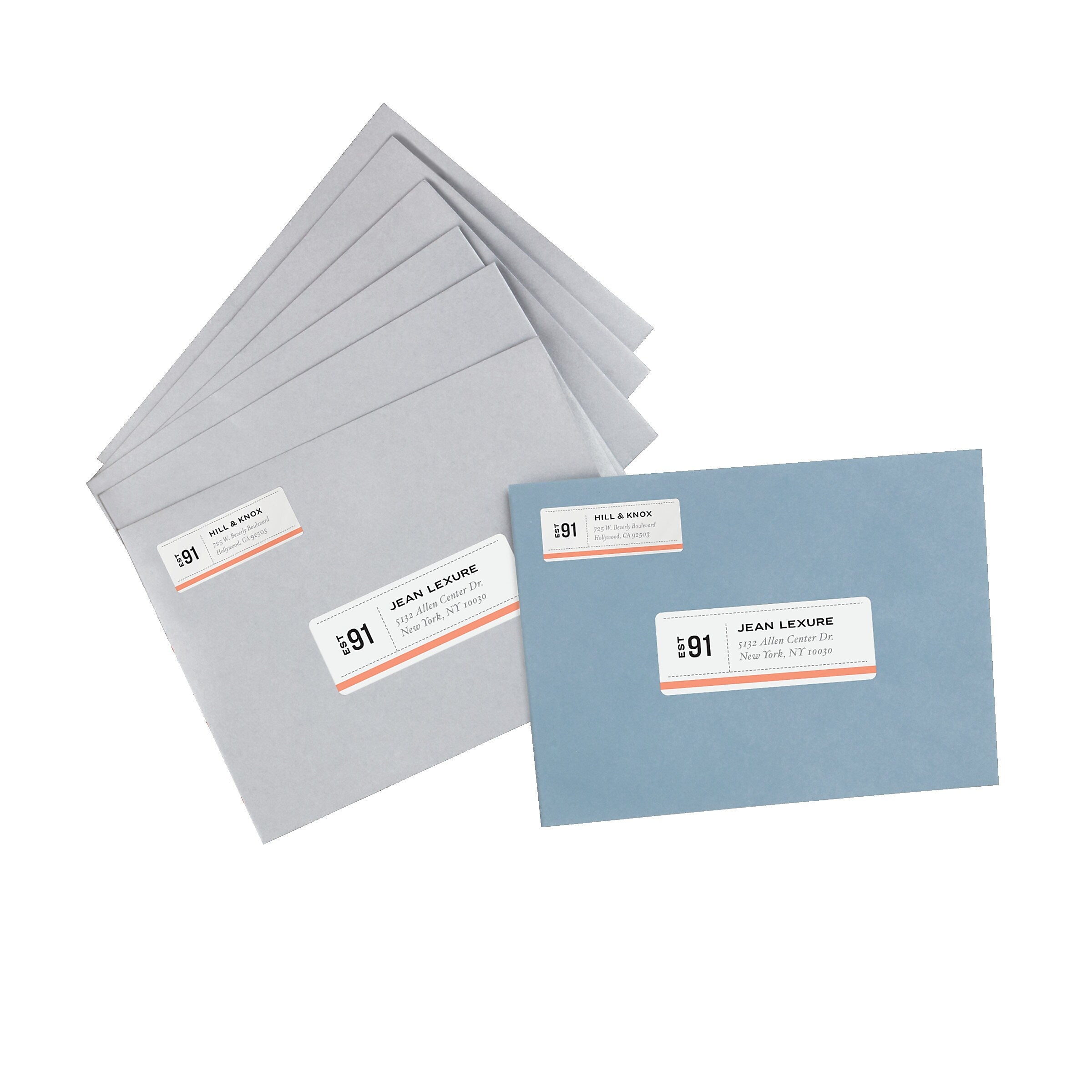 Avery Repositionable Laser Address Labels, 1