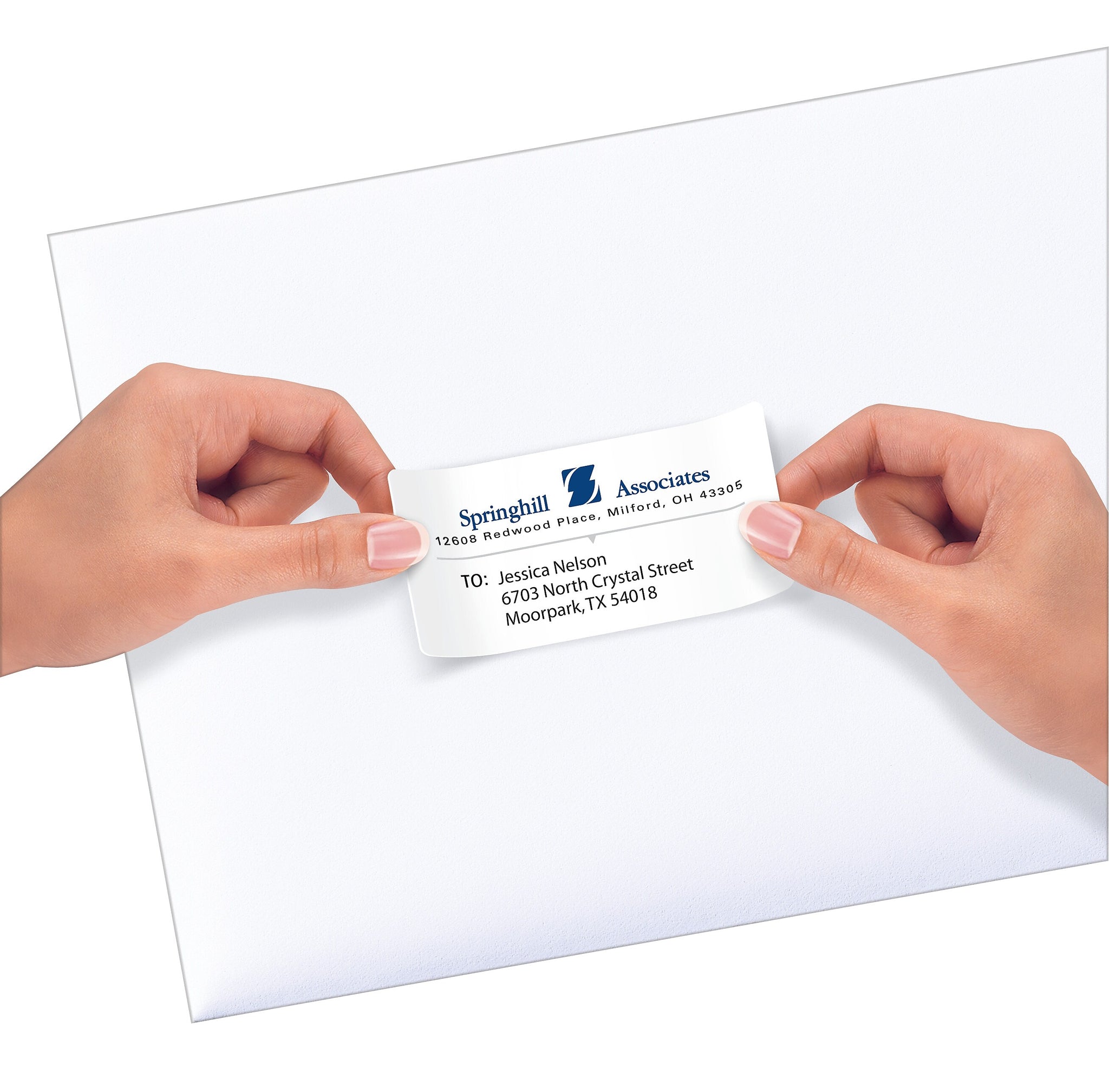 Avery Repositionable Laser Shipping Labels, 2