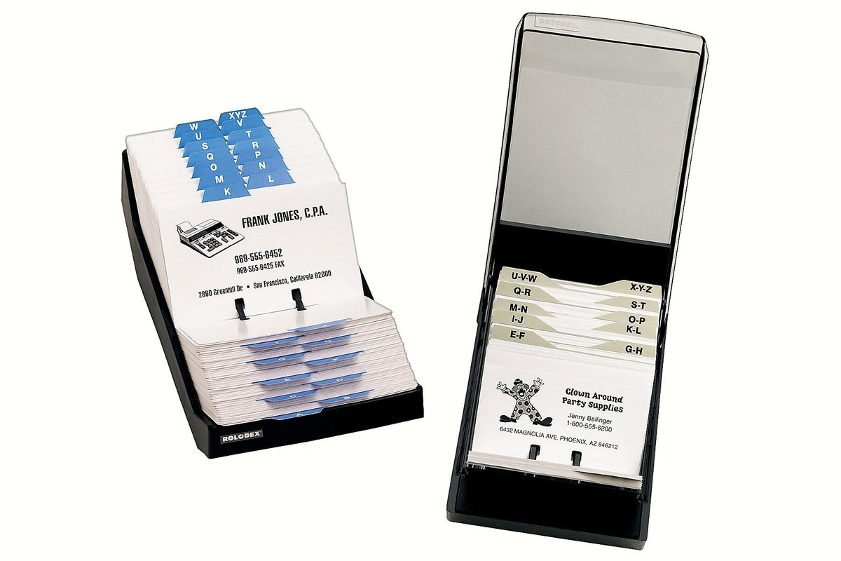 Avery Rotary Cards, White, 400/Box