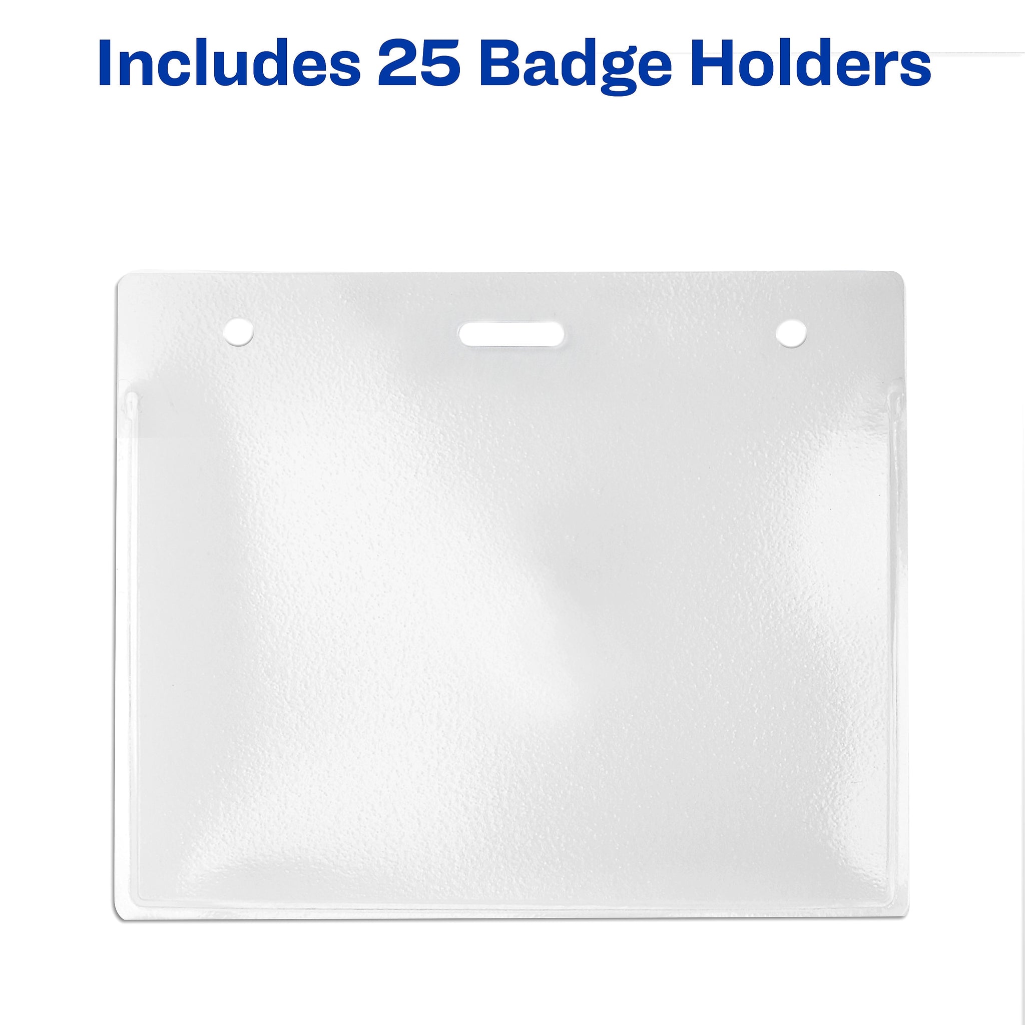 Avery Secure Top Heavy Duty Multiuse Badge Holders, 3