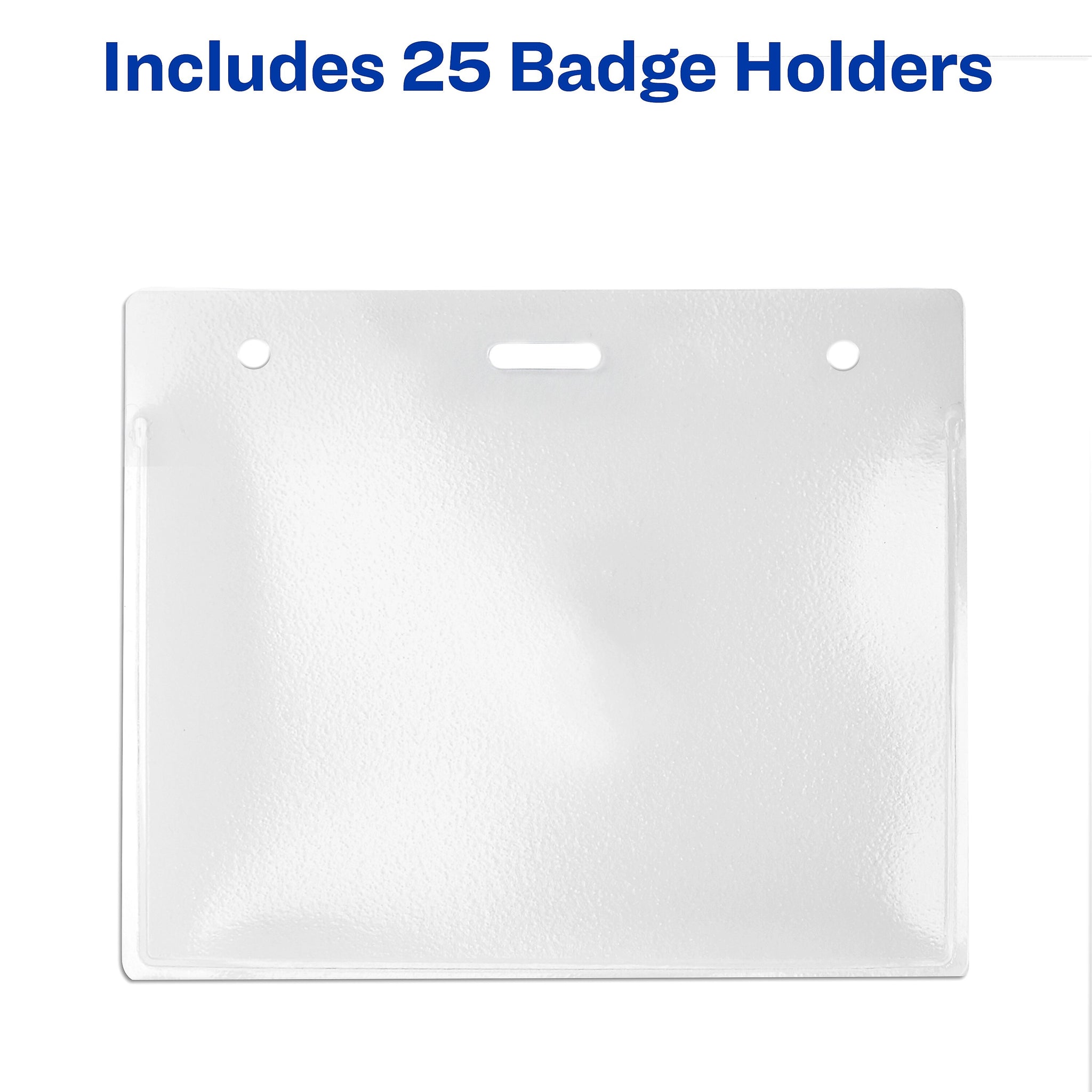 Avery Secure Top Heavy Duty Multiuse Badge Holders, 3