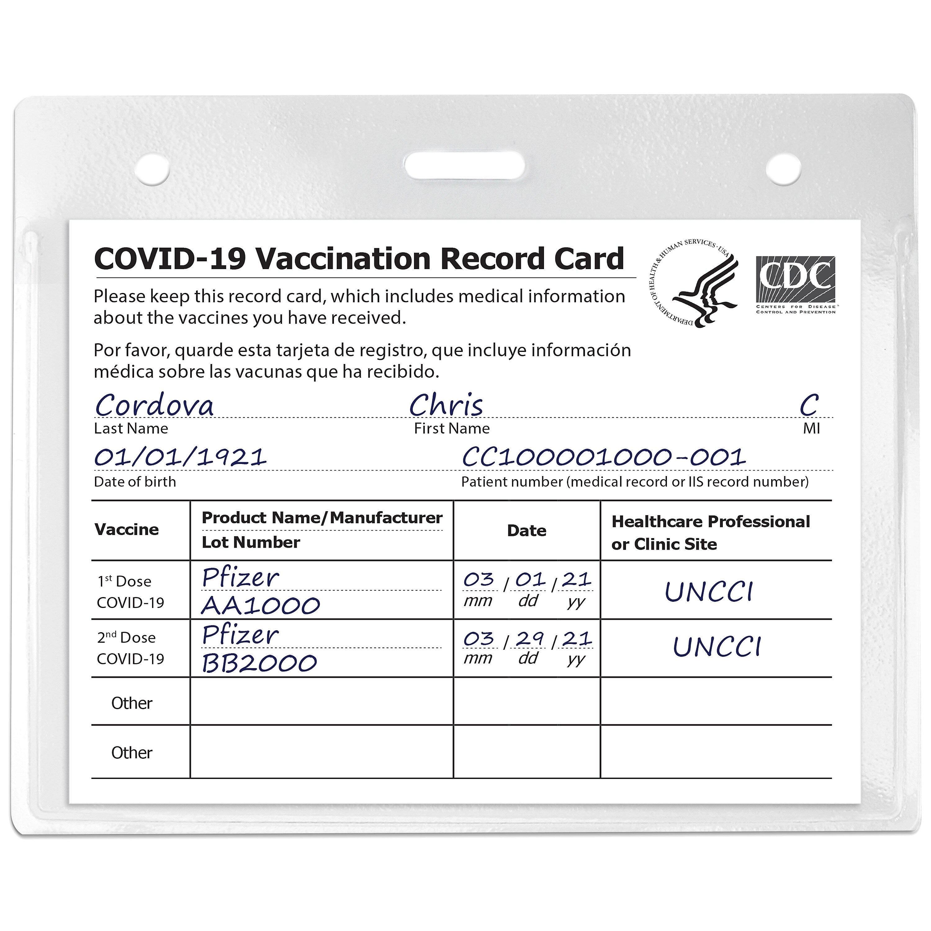 Avery Secure Top Heavy Duty Multiuse Badge Holders, 3