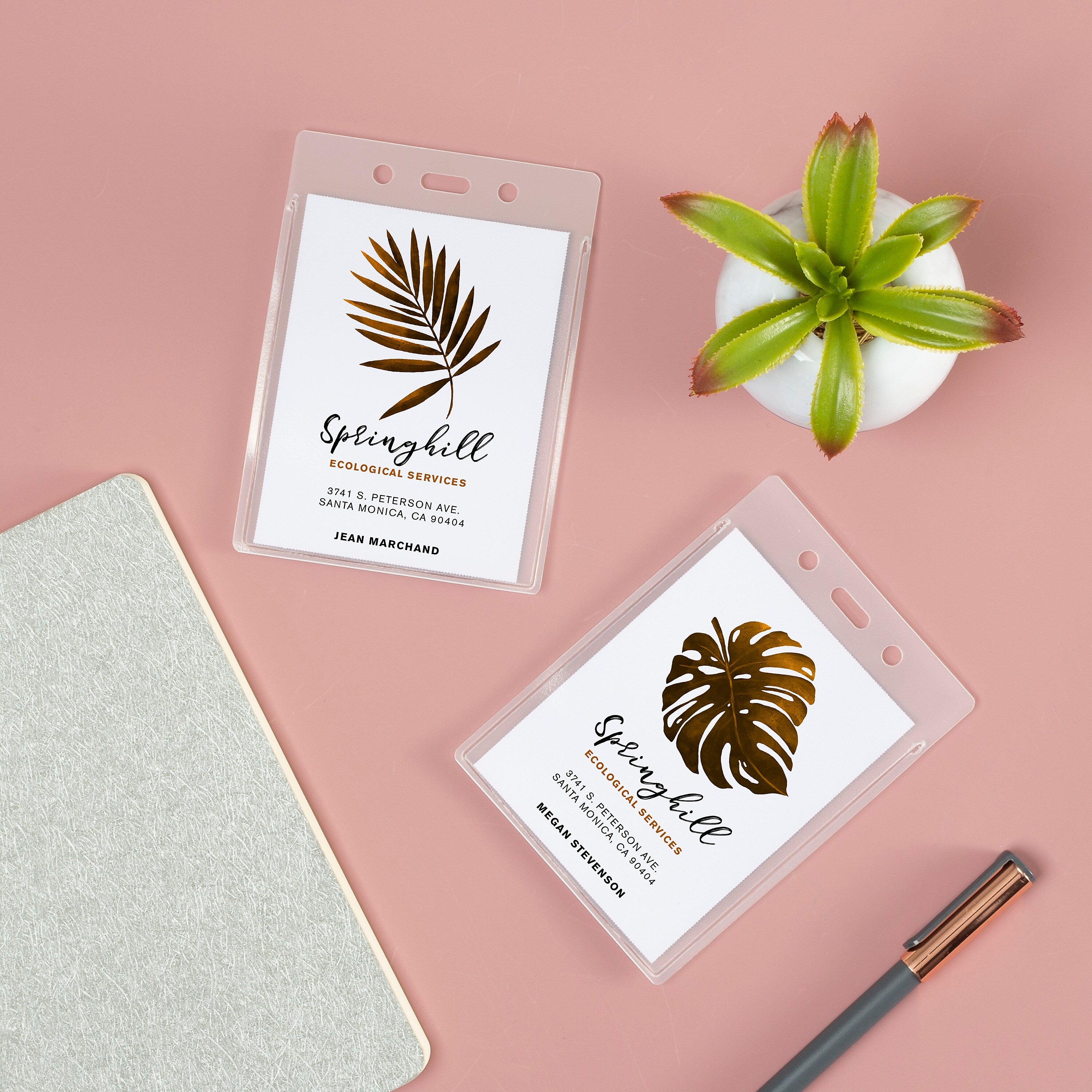 Avery Secure Top Heavy Duty Multiuse Badge Holders, 4