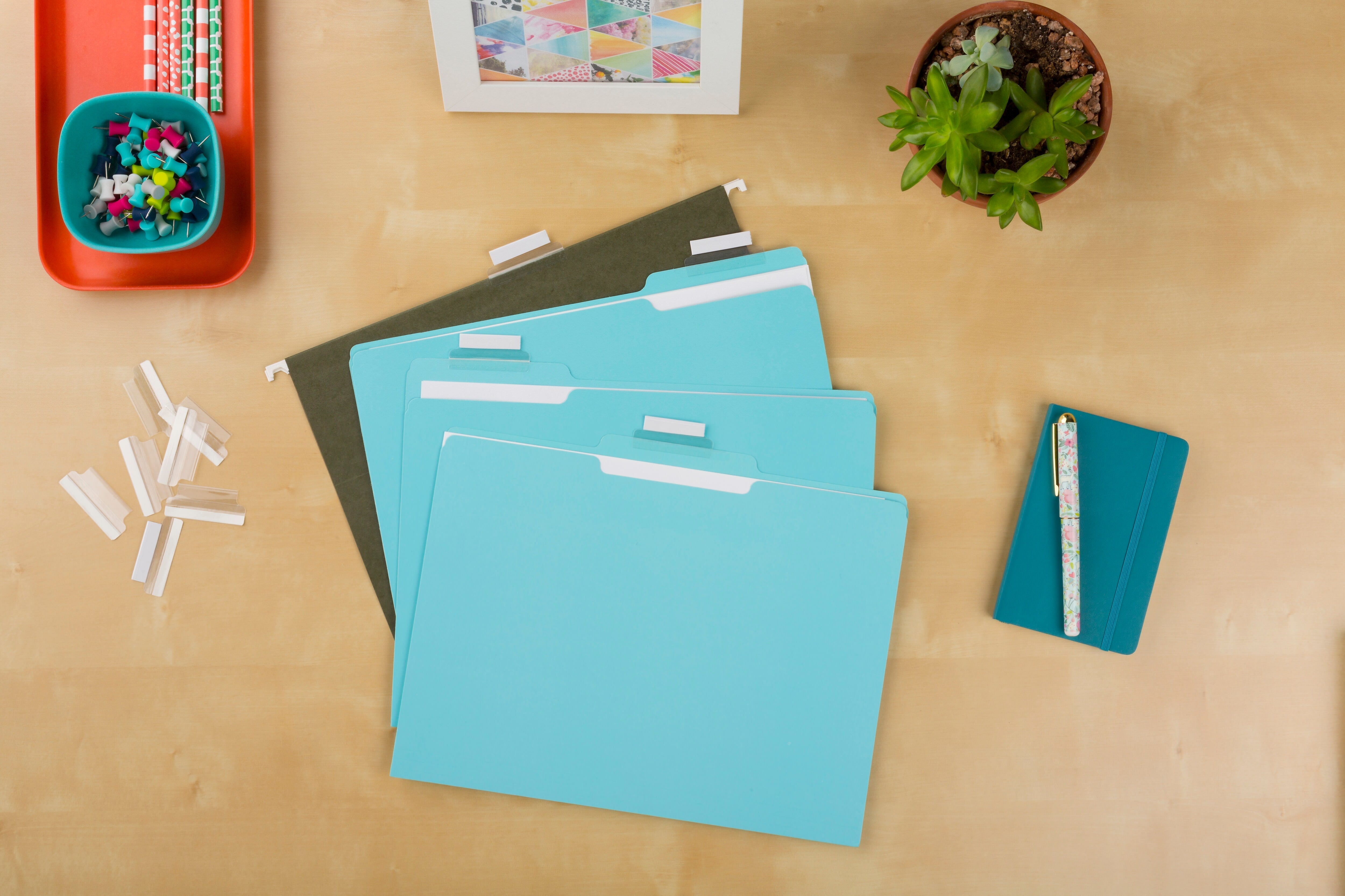 Avery Self-Adhesive Tabs with Printable Inserts, 2