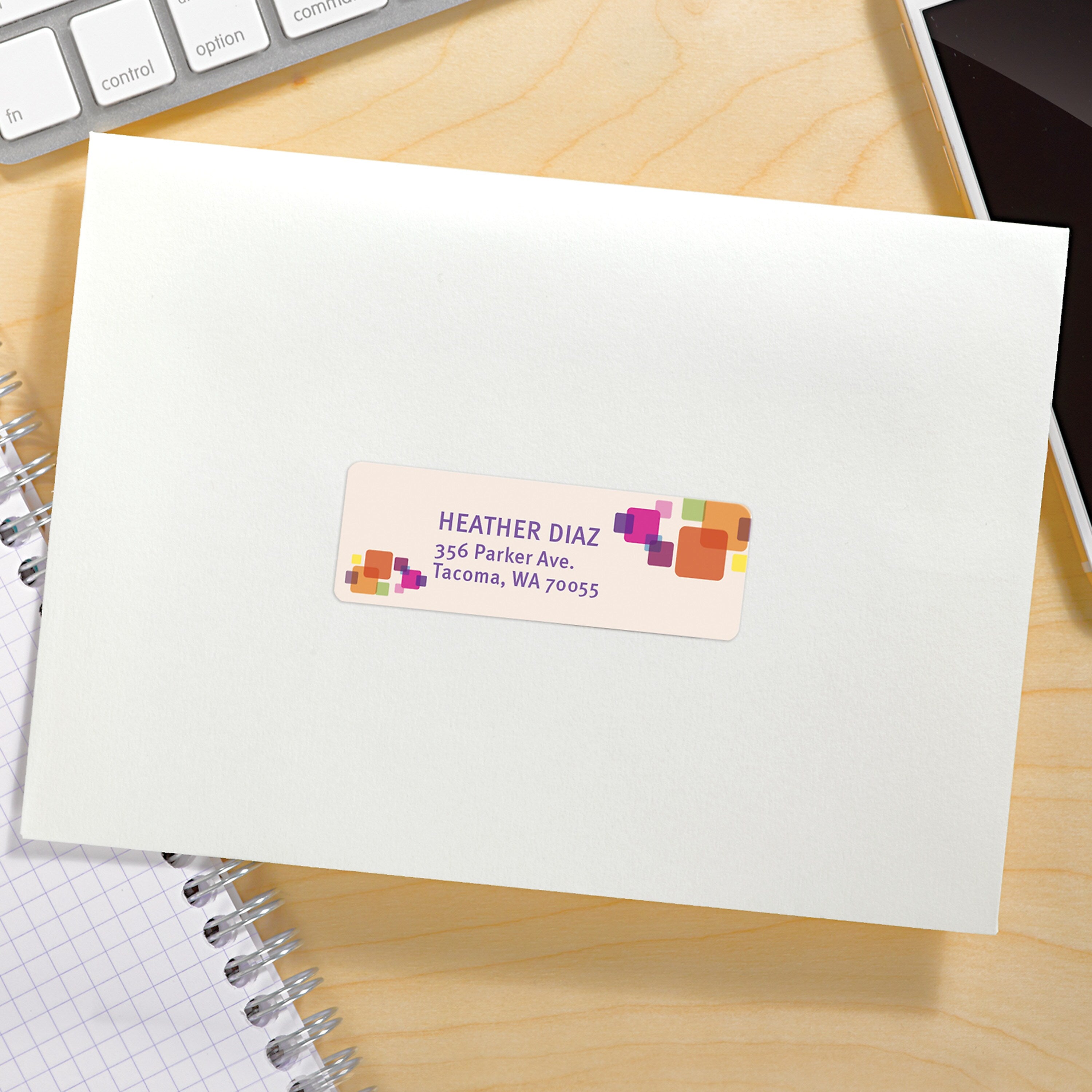 Avery Sure Feed Inkjet Return Address Labels, 3/4