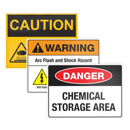 Avery Surface Safe Laser/Inkjet Label Safety Signs, 7" x 10", White, 1 Label/Sheet, 15 Sheets/Pack