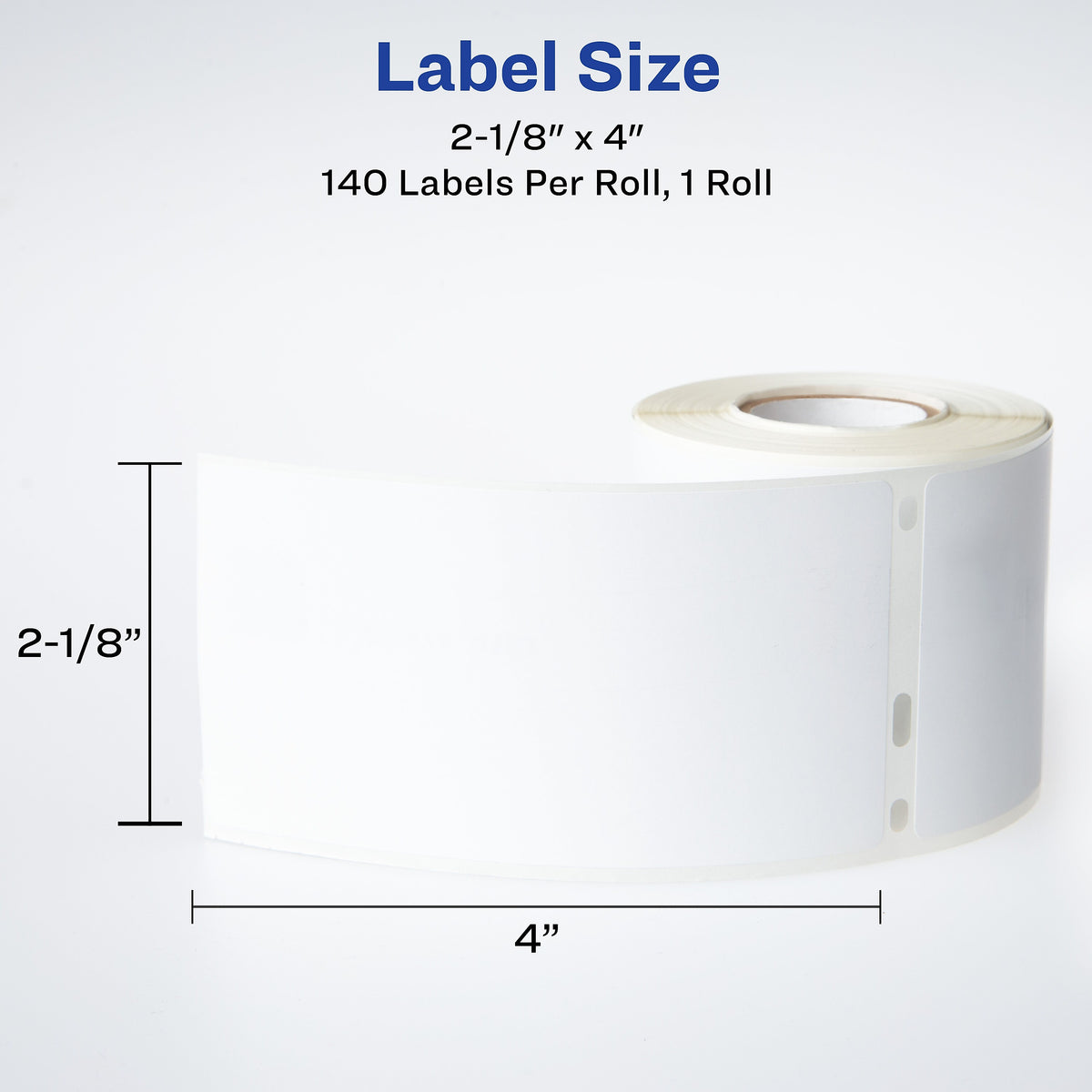 Avery Thermal Shipping Labels, 2-1/8" x 4", White, 140 Labels/Roll, 1 Roll/Box