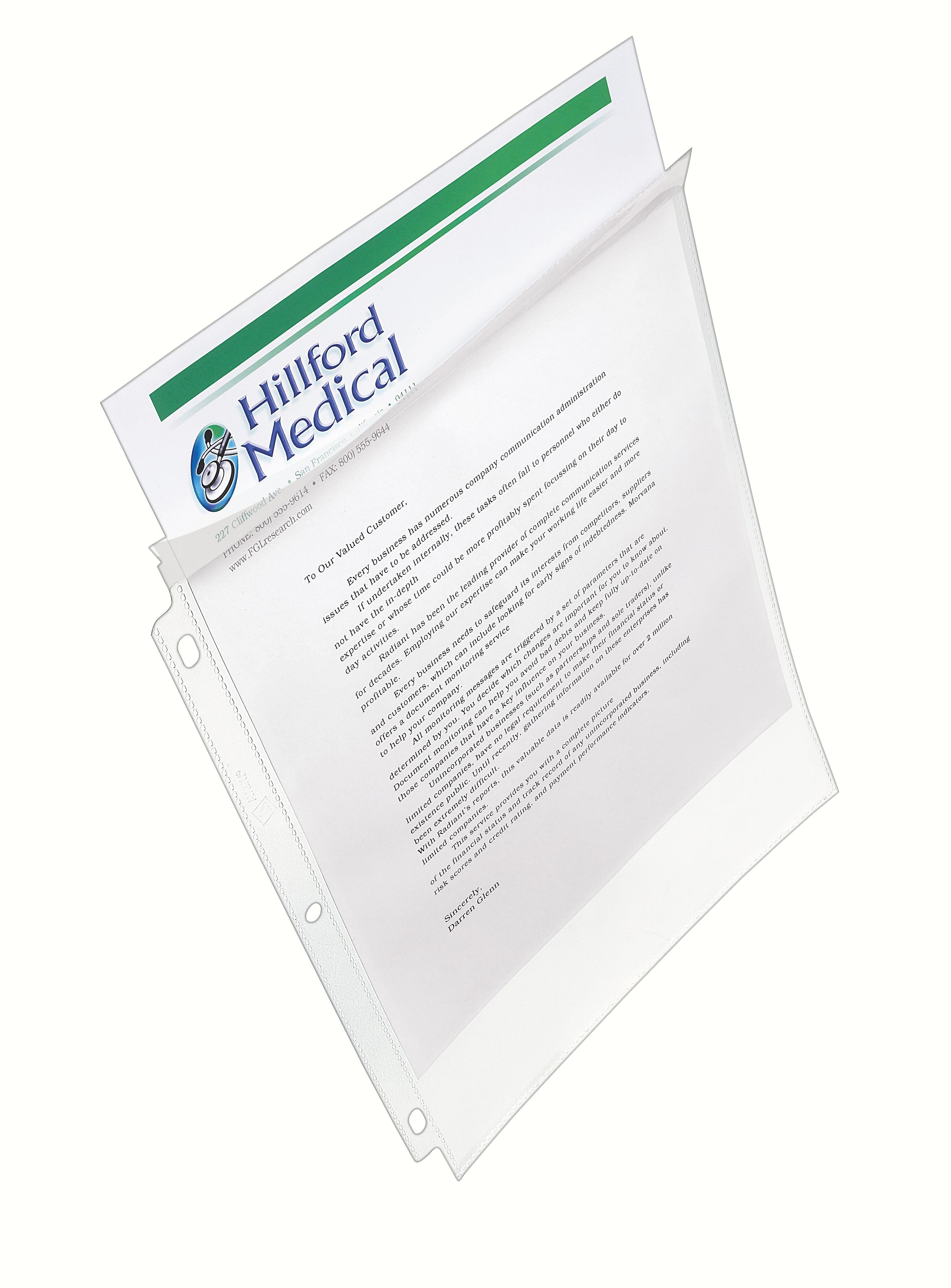 Avery Top Load Heavyweight Sheet Protectors, 8-1/2