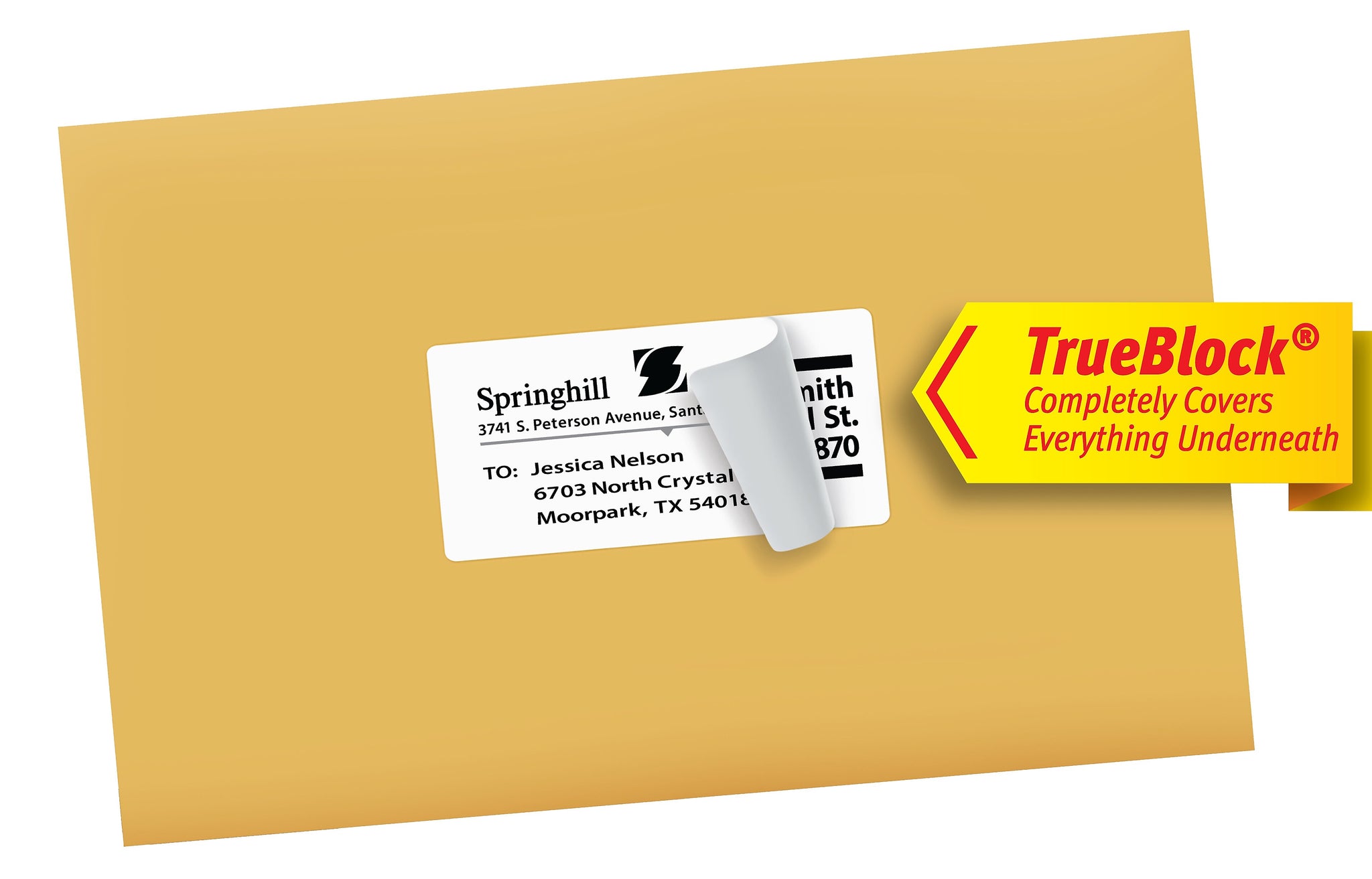 Avery TrueBlock Inkjet Shipping Labels, 2