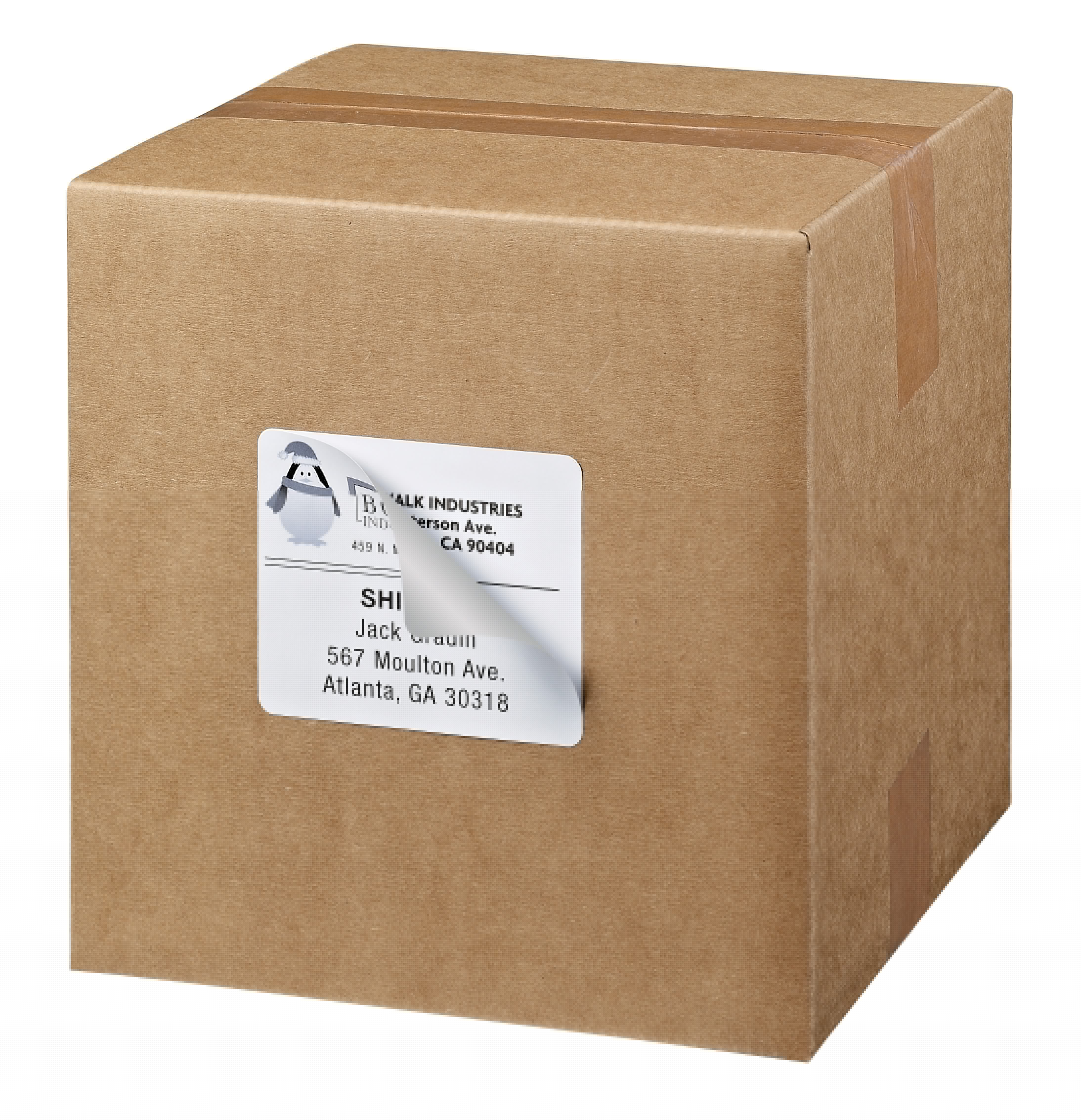 Avery TrueBlock Inkjet Shipping Labels, 3-1/3