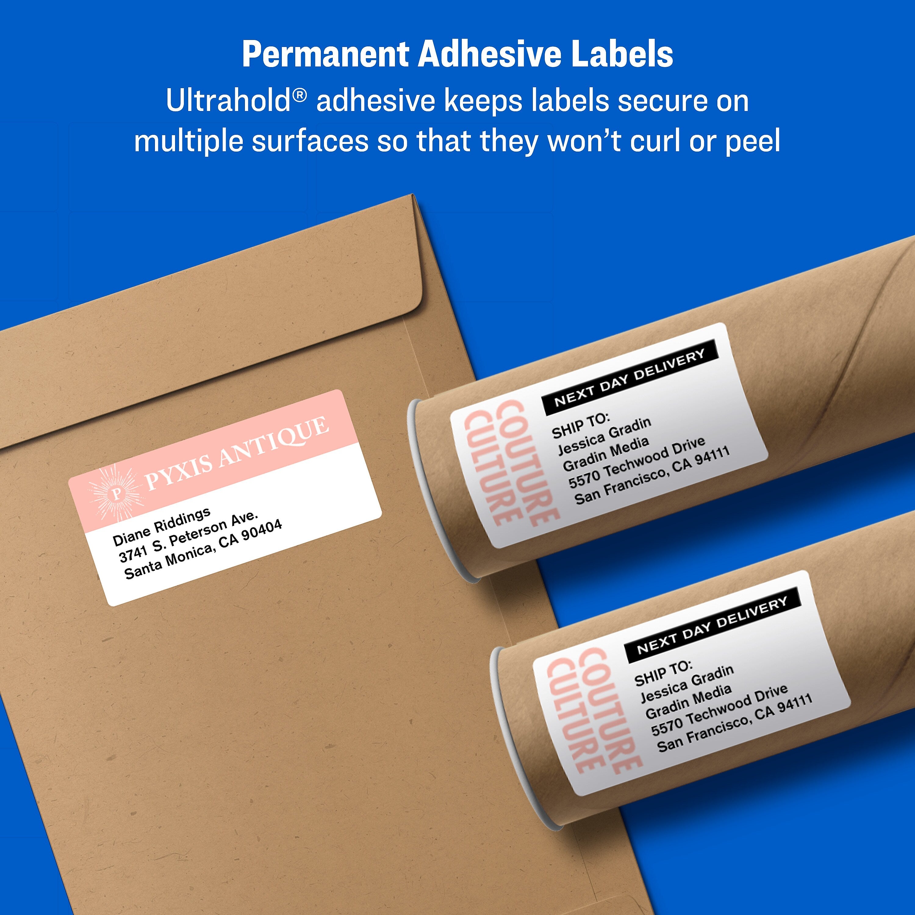 Avery TrueBlock Laser Shipping Labels, 2
