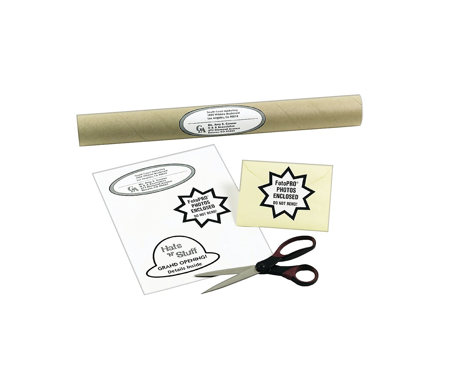 Avery TrueBlock Laser Shipping Labels, 8-1/2