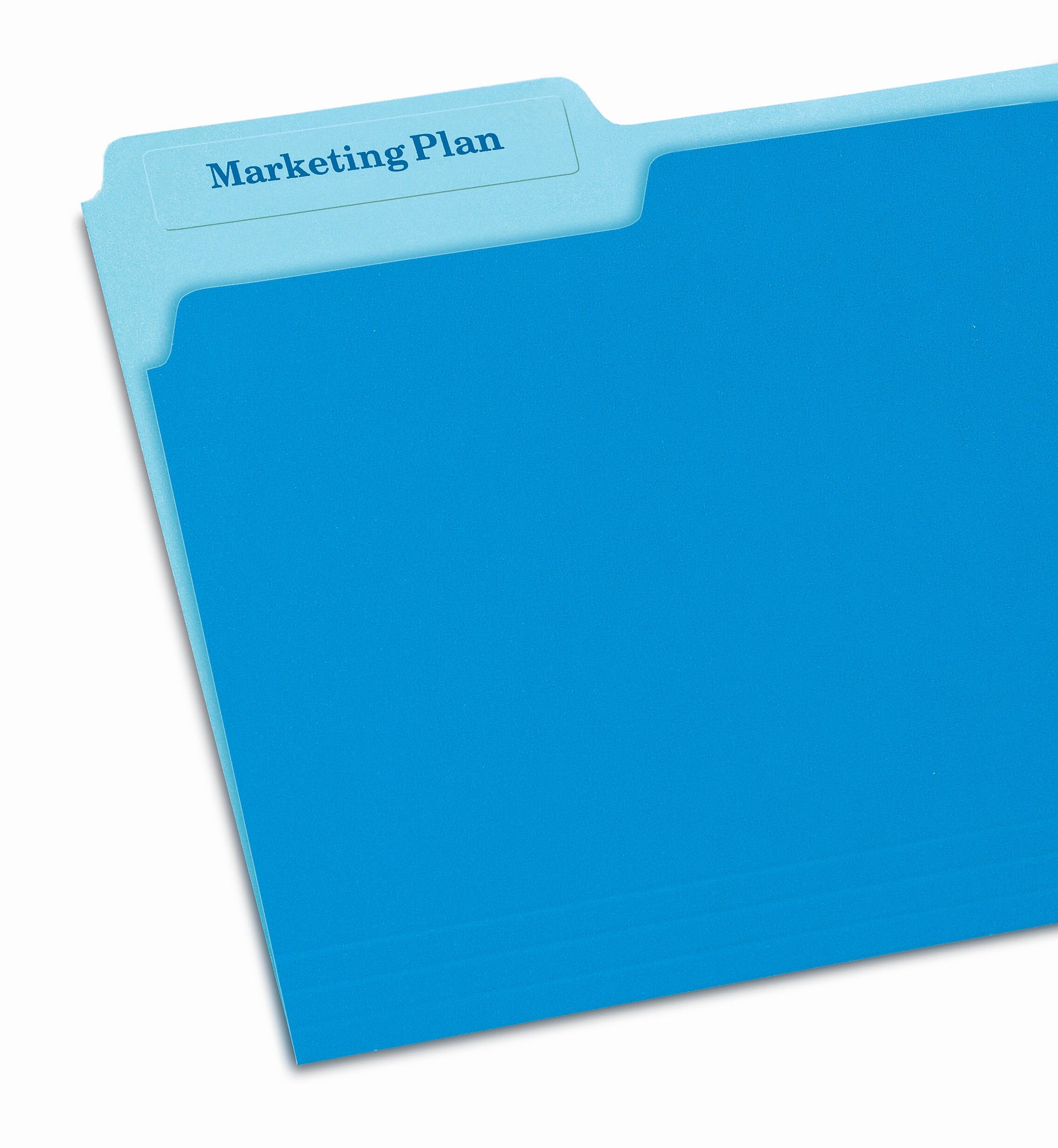 Avery TrueBlock Laser/Inkjet File Folder Labels, 2/3