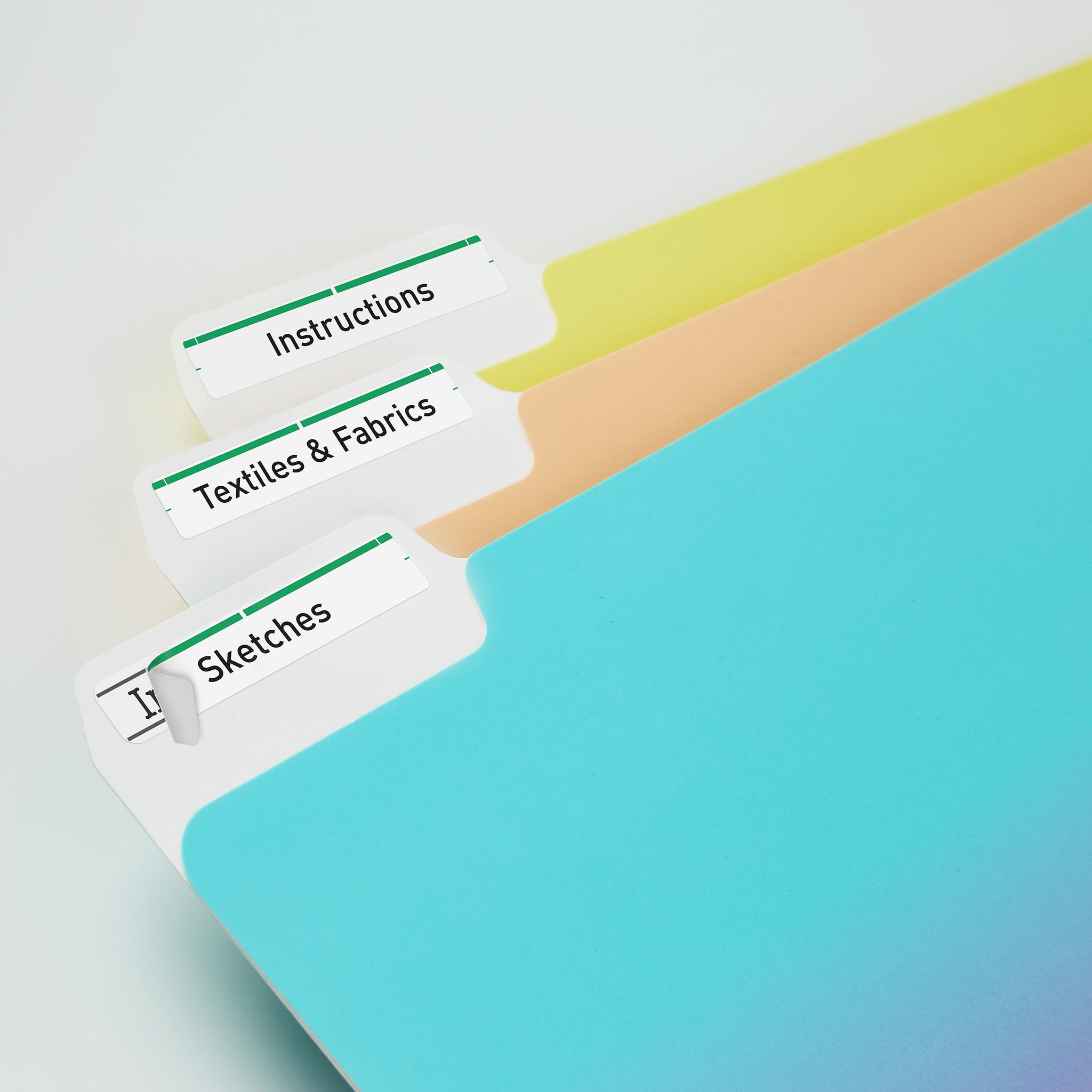 Avery TrueBlock Laser/Inkjet File Folder Labels, 2/3