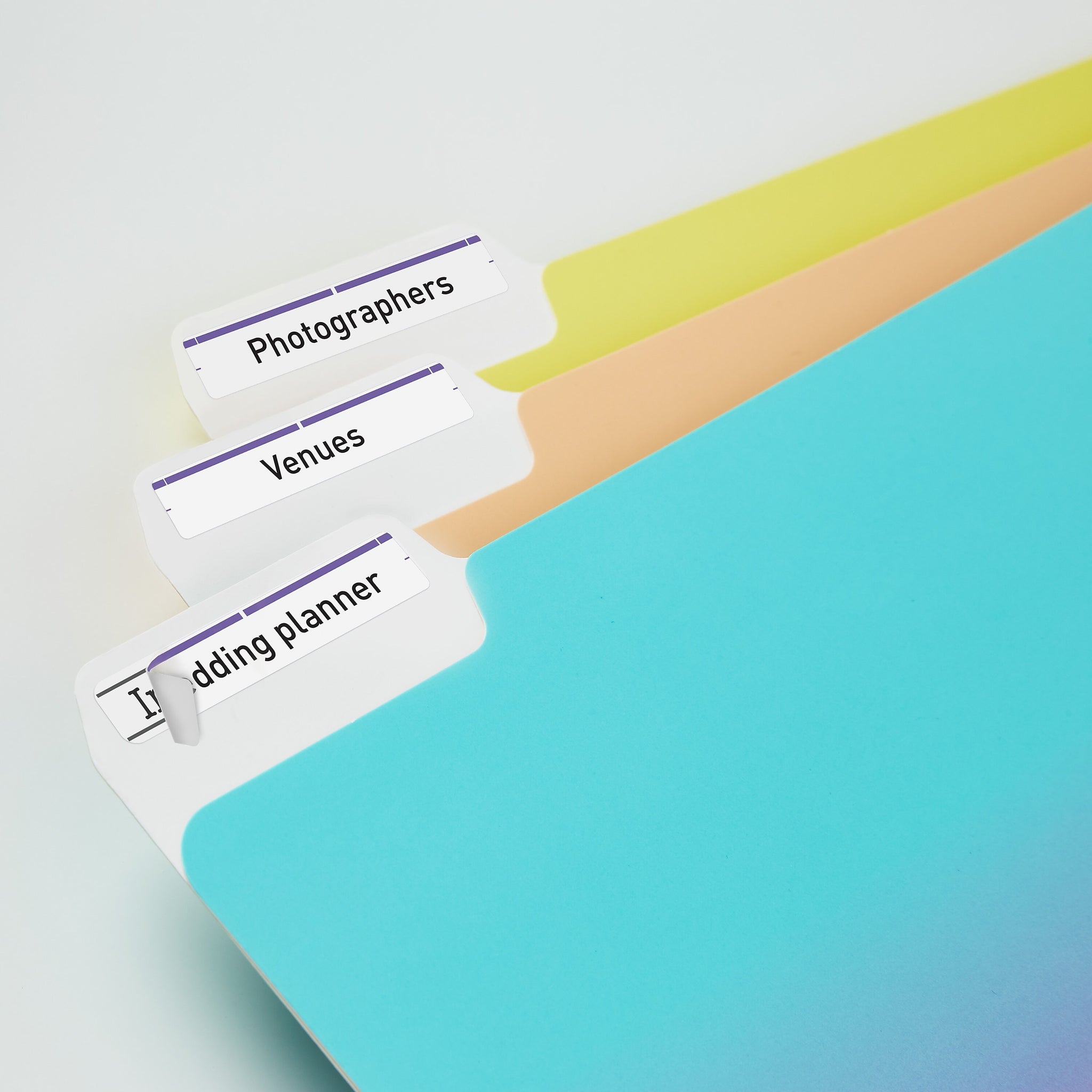 Avery TrueBlock Laser/Inkjet File Folder Labels, 2/3