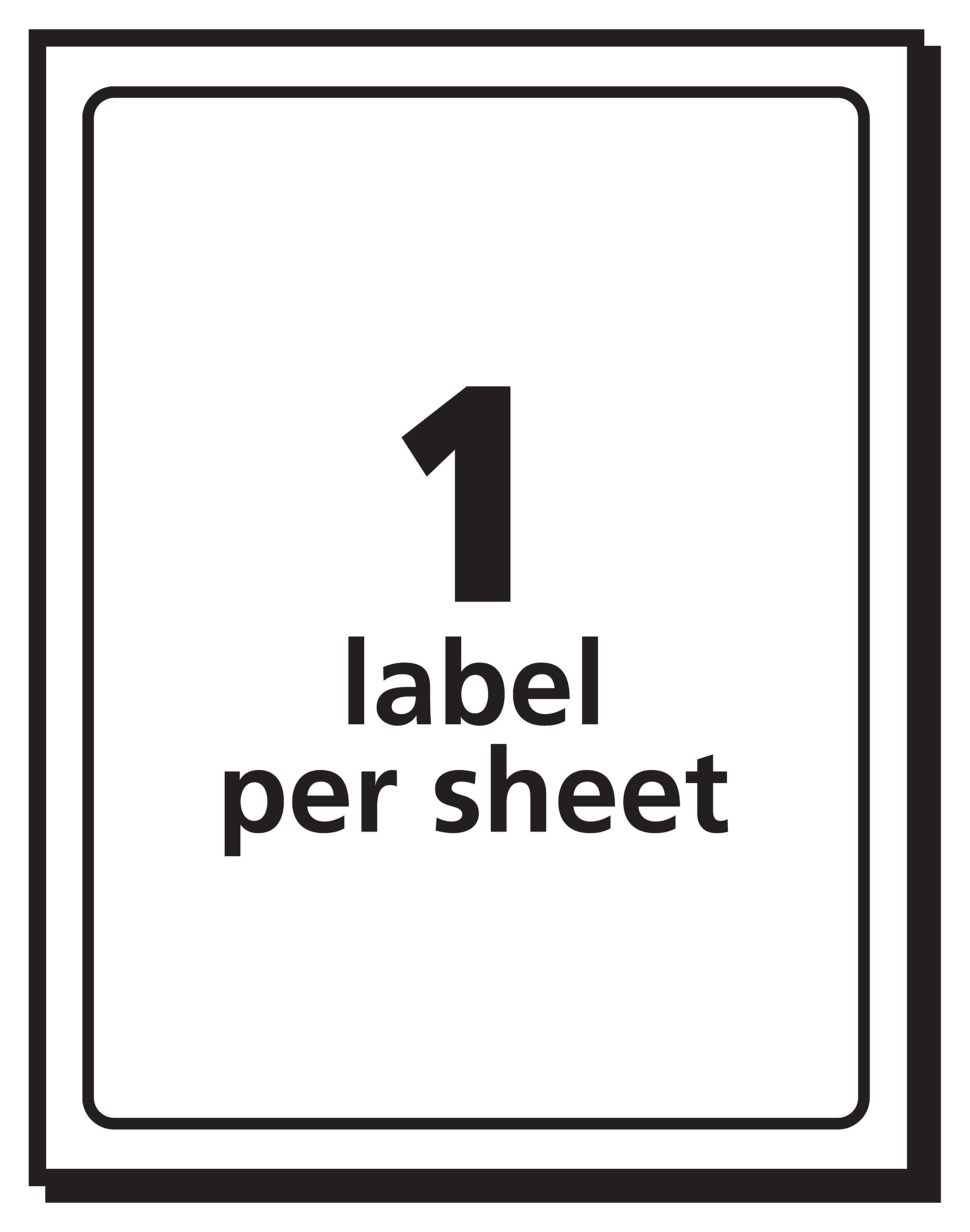 Avery TrueBlock Laser/Inkjet Shipping Labels, 4