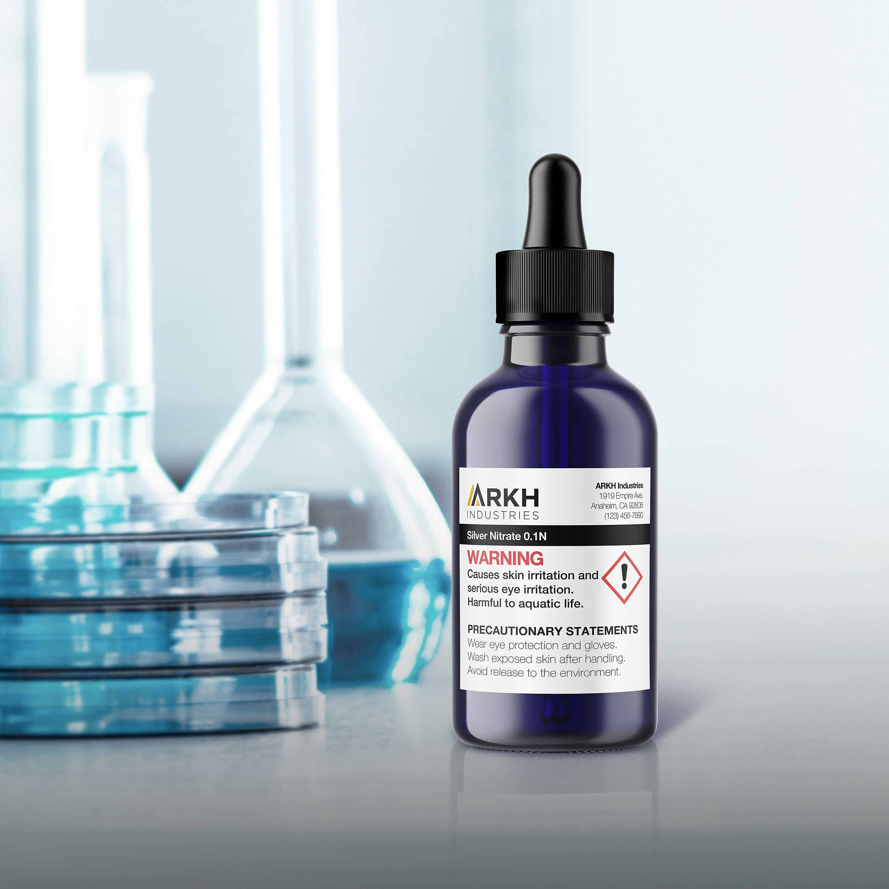 Avery UltraDuty Waterproof Laser GHS Chemical Labels 2