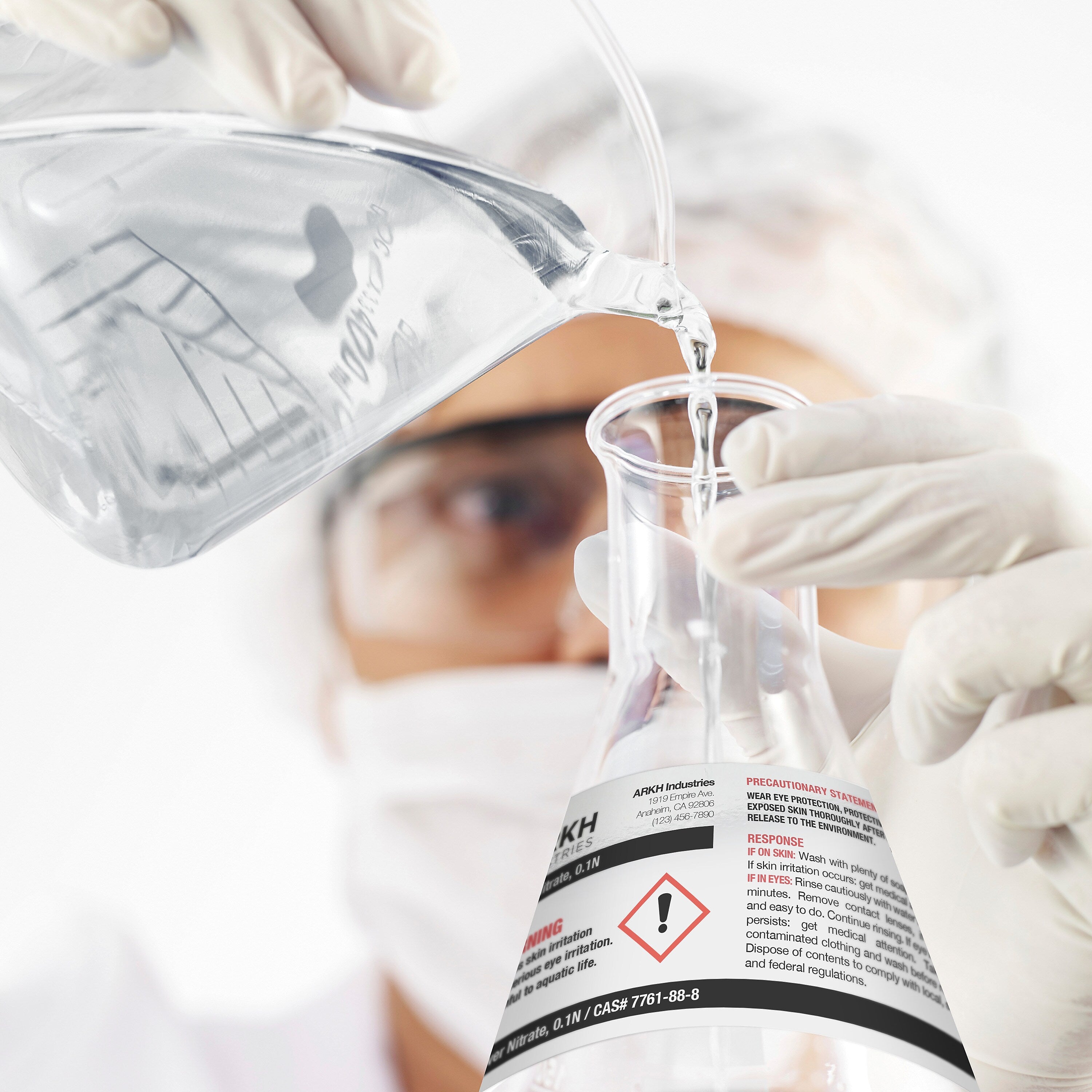 Avery UltraDuty Waterproof Laser GHS Chemical Labels, 2