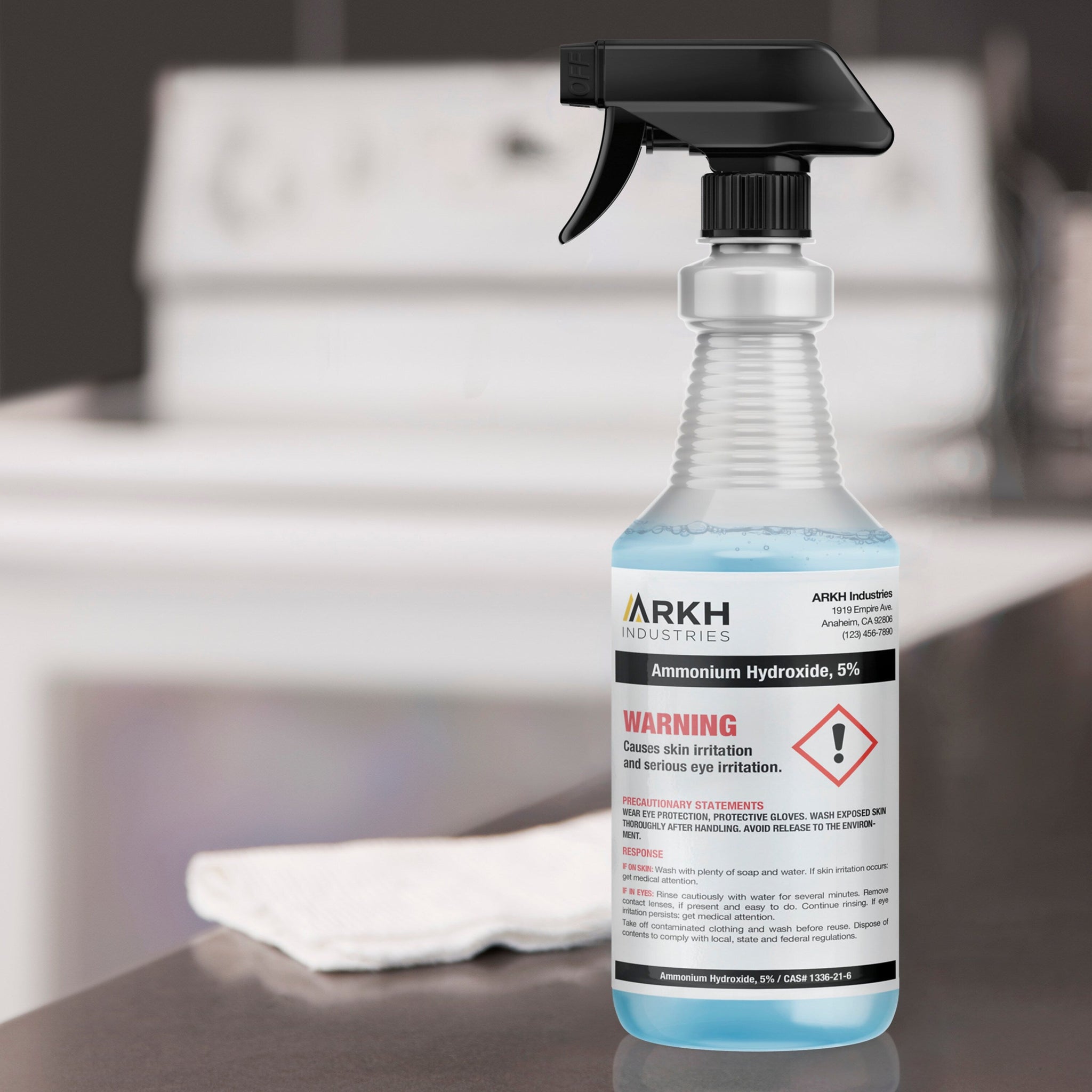 Avery UltraDuty Waterproof Laser GHS Chemical Labels, 3 1/2