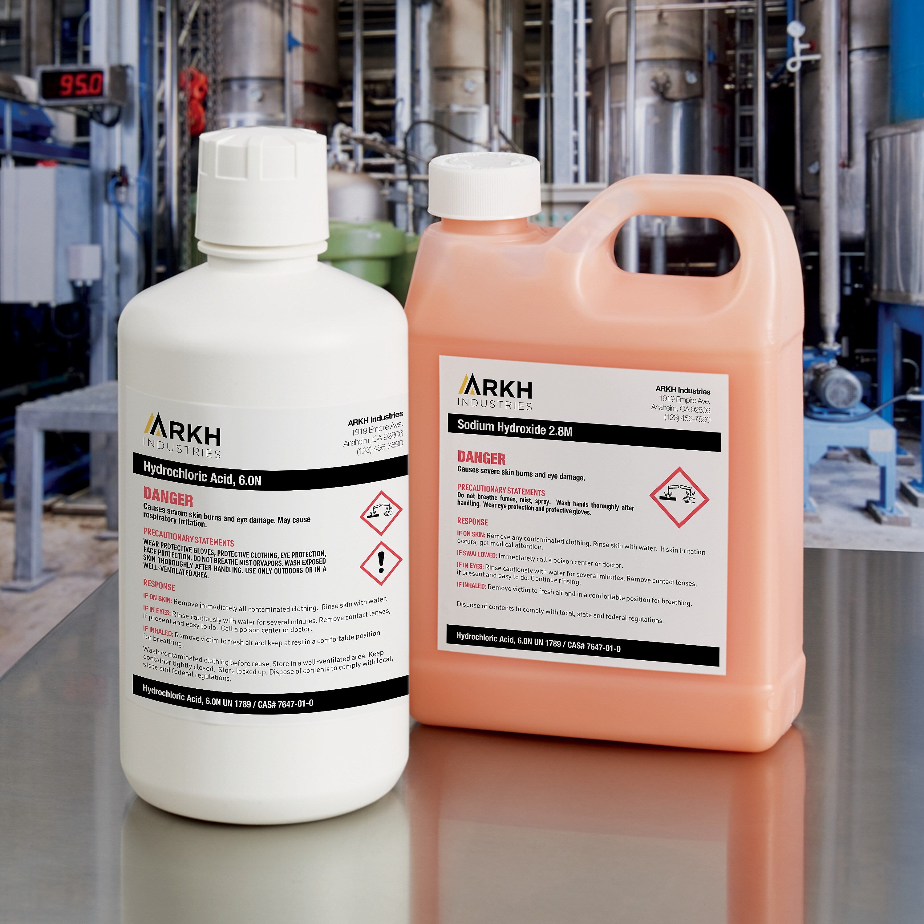 Avery UltraDuty Waterproof Laser GHS Chemical Labels, 4