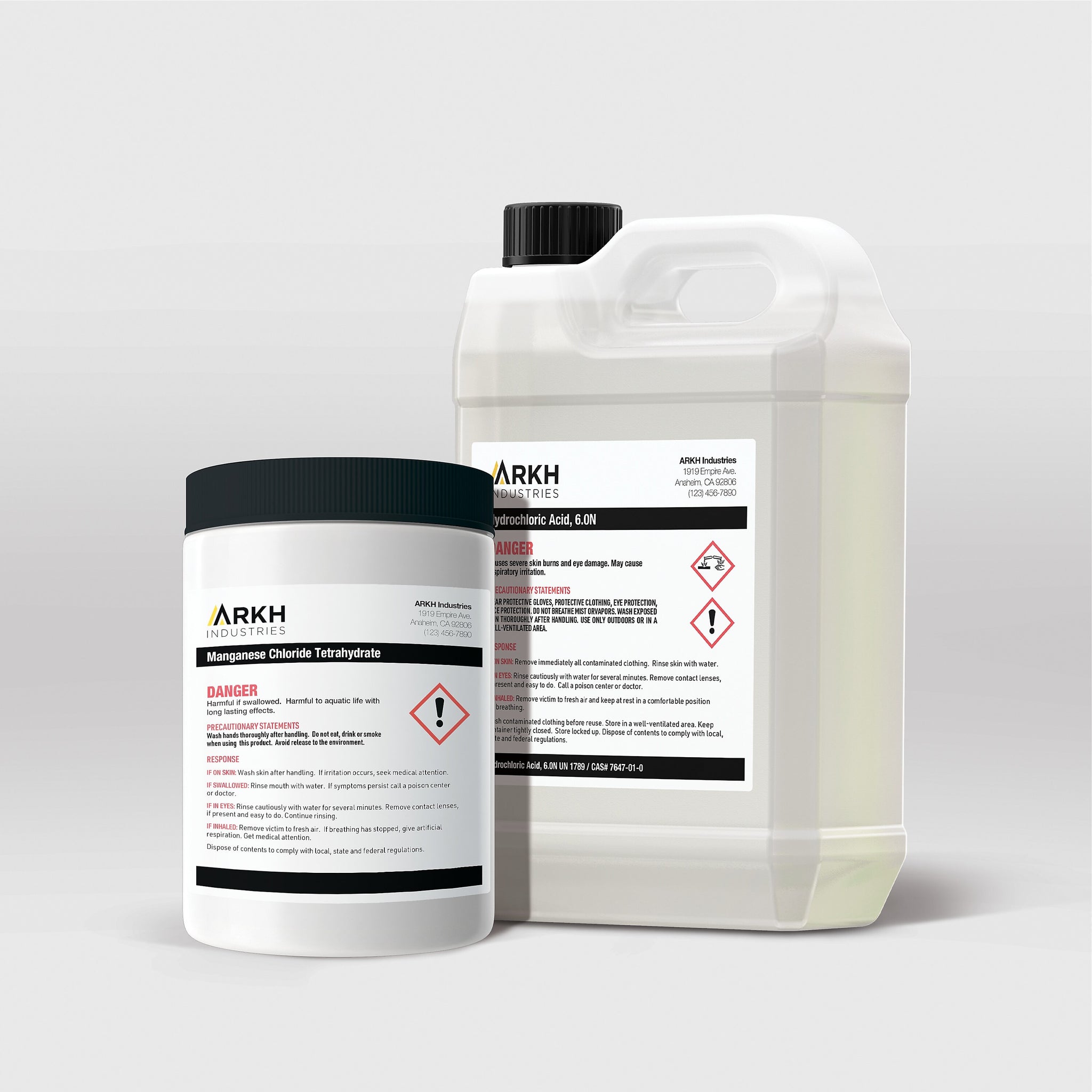 Avery UltraDuty Waterproof Laser GHS Chemical Labels, 4