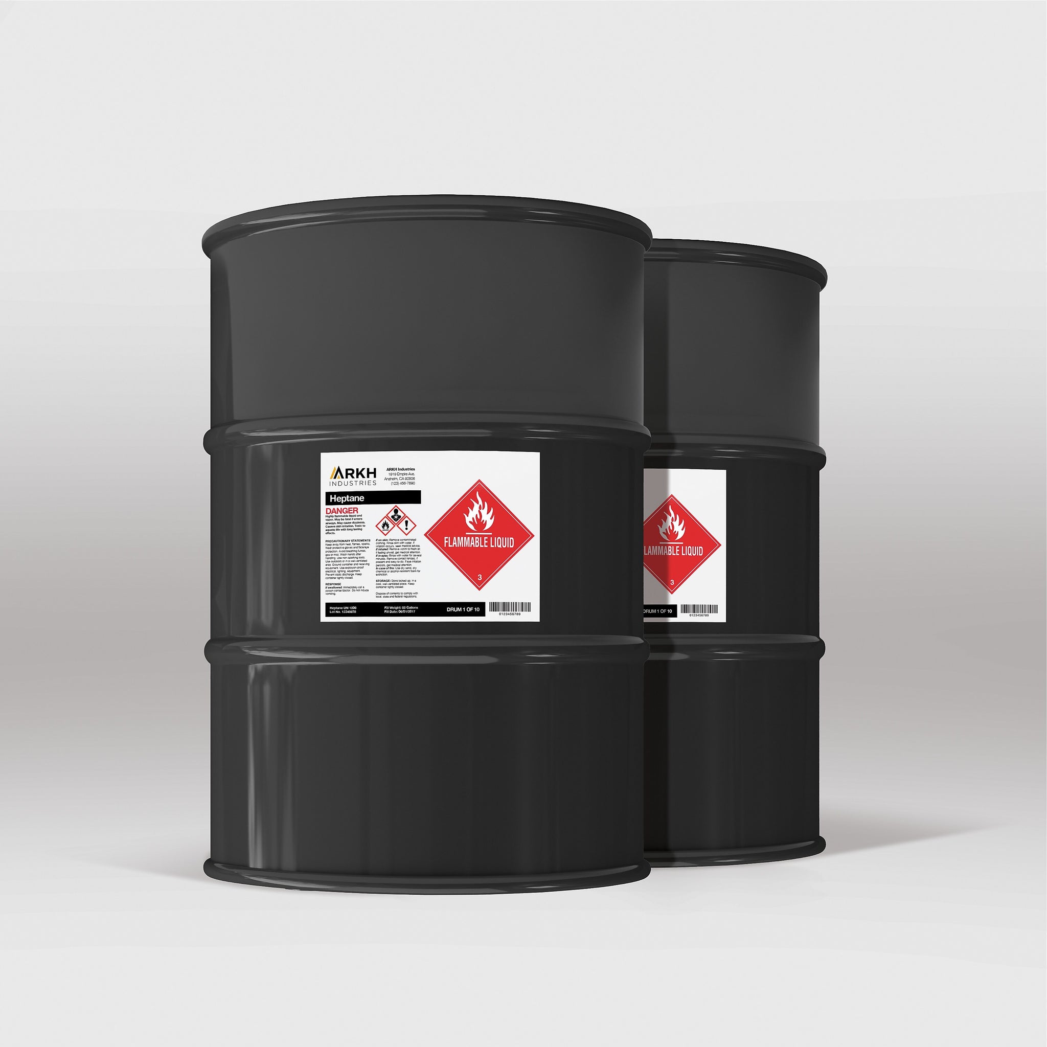 Avery UltraDuty Waterproof Laser GHS Chemical Labels, 8-1/2