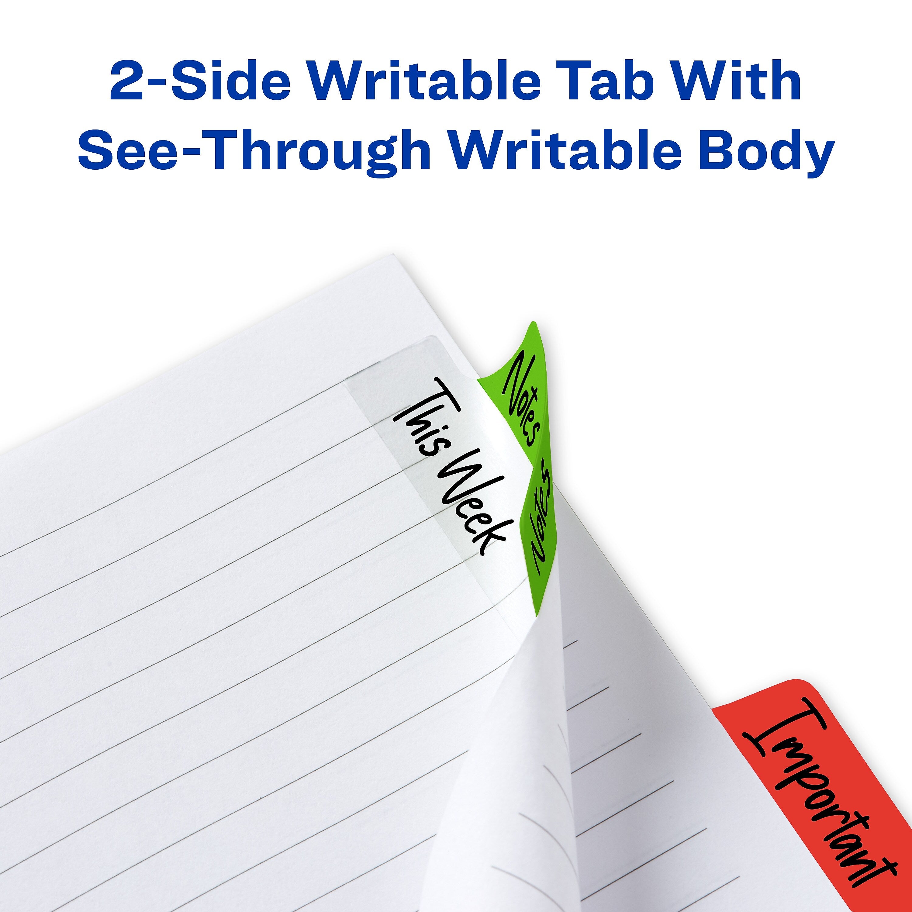 Avery UltraTabs Repositionable Margin Tabs, 2.5