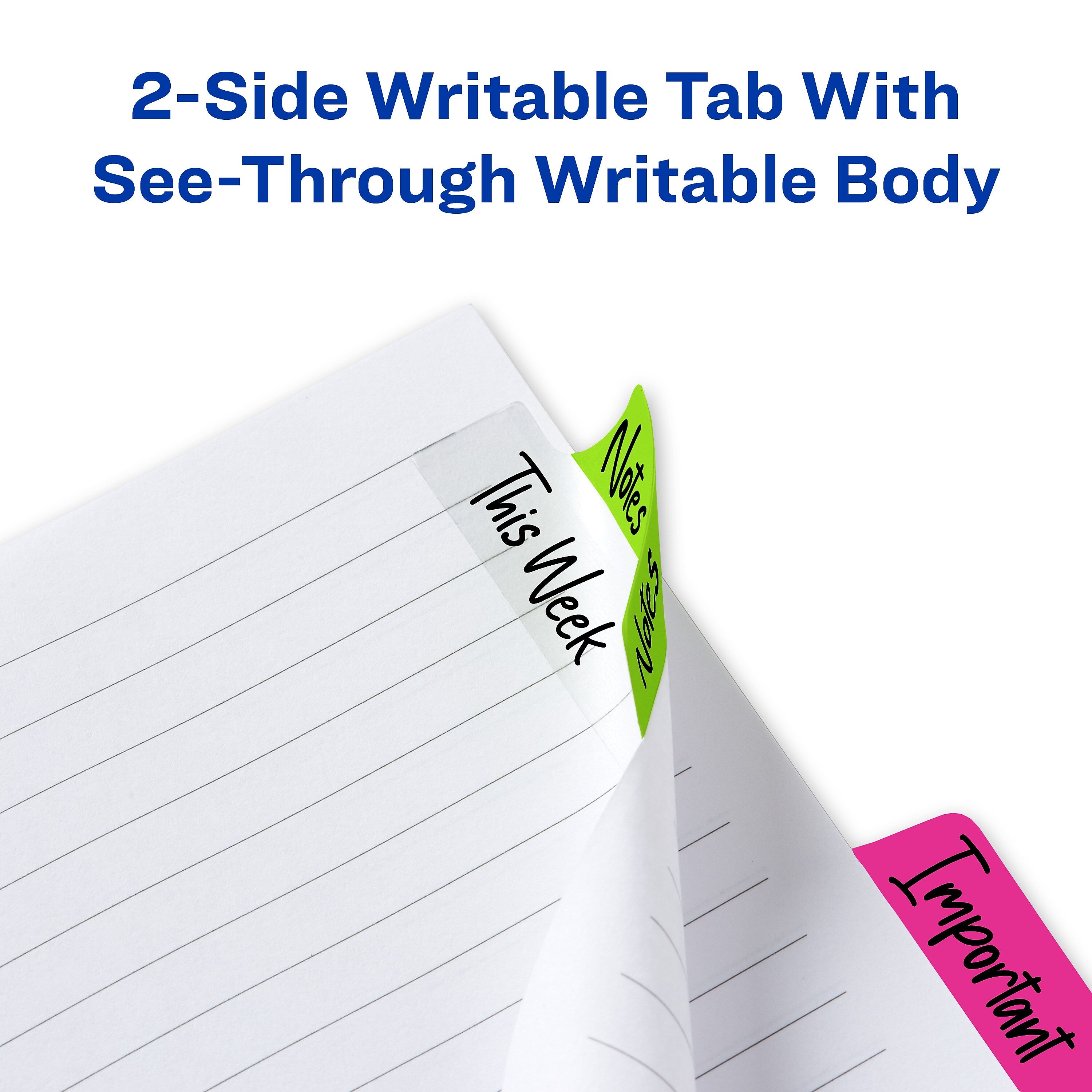 Avery UltraTabs Repositionable Margin Tabs, 2.5