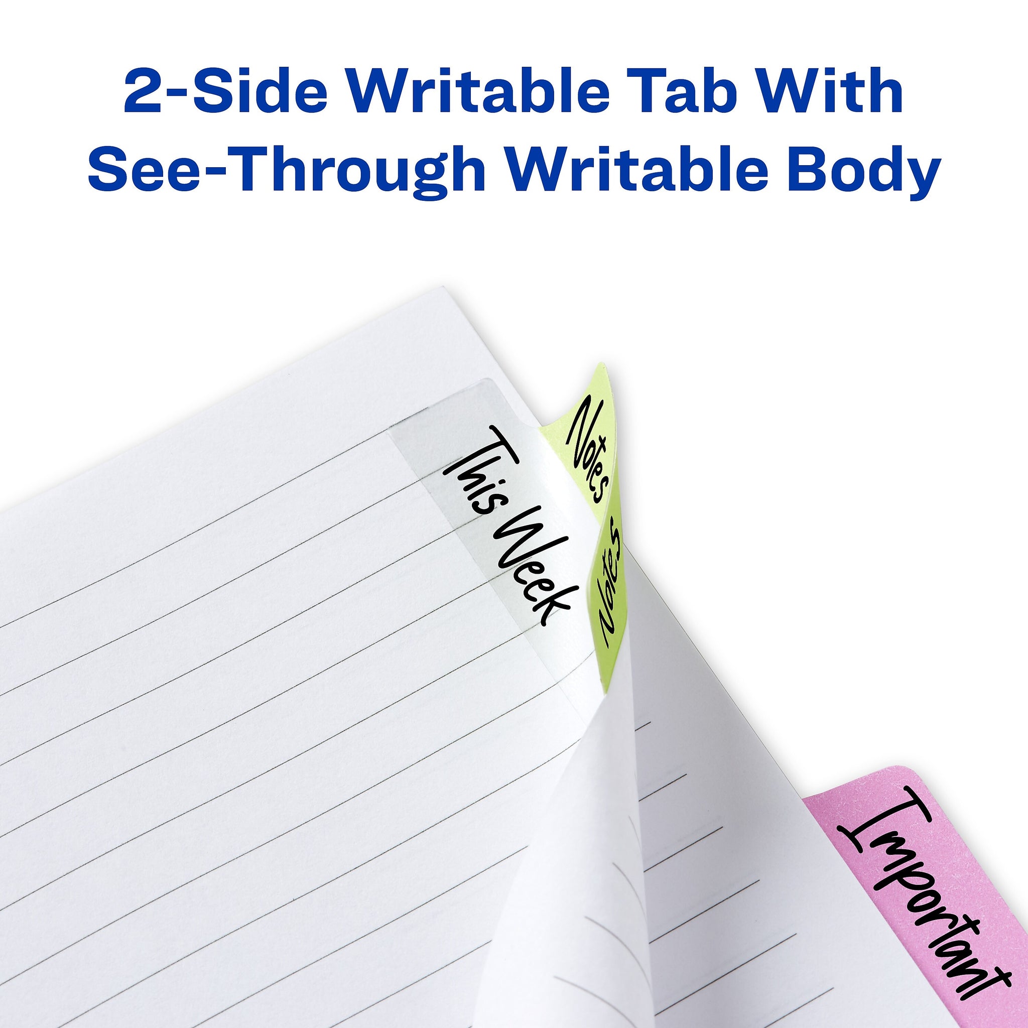 Avery UltraTabs Repositionable Margin Tabs, 2.5