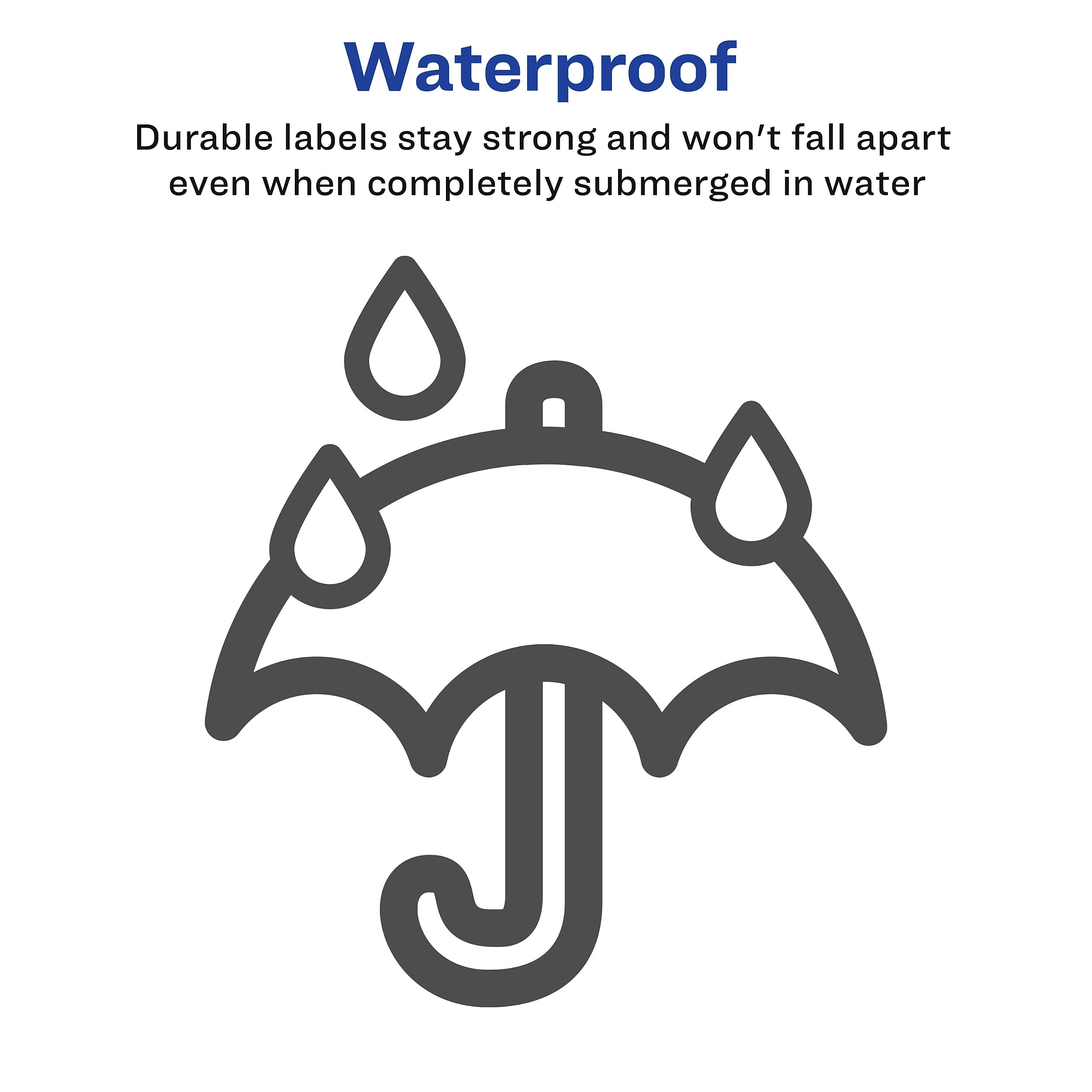 Avery Waterproof Laser Address Labels, 1