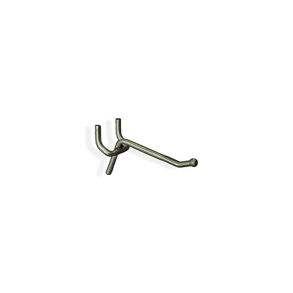 Azar® 2" x 0.148" All Wire Galvanized Metal Hooks, 50/Pack