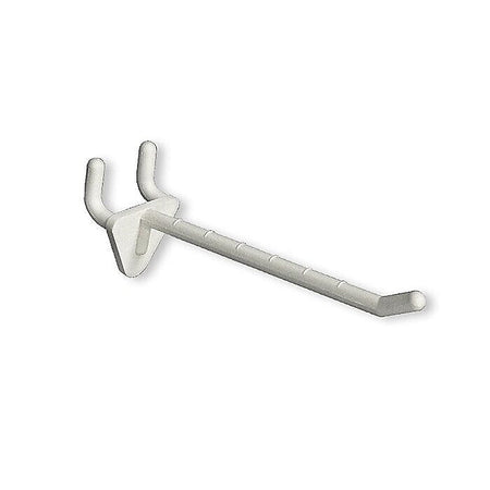 Azar® 4" x 0.287" Plastic Hooks, White, 50/Pack