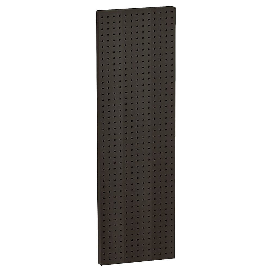 Azar® 44" x 13 1/2" Pegboard 1-Sided Wall Panel, Solid Black, 2/Pack