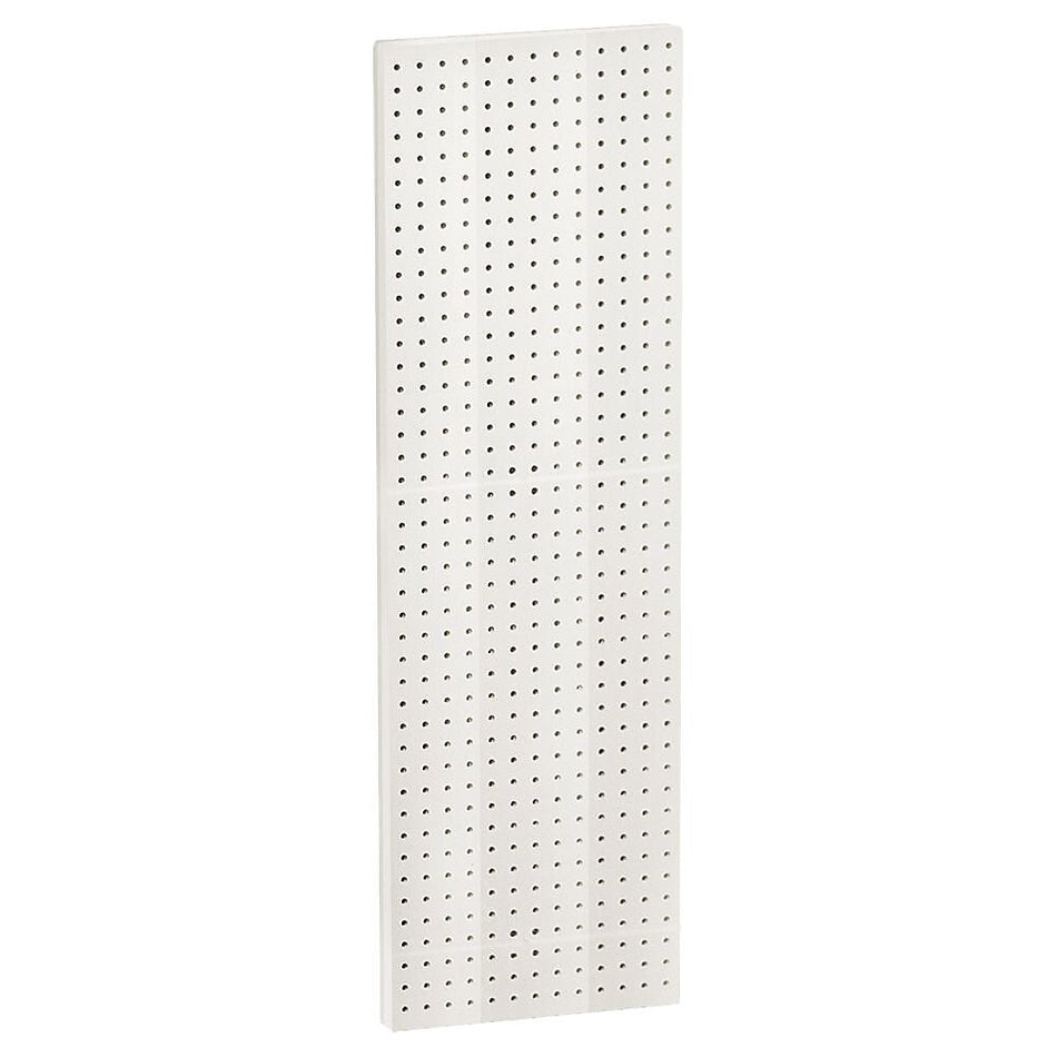 Azar® 44" x 13 1/2" Pegboard 1-Sided Wall Panel, Solid White, 2/Pack