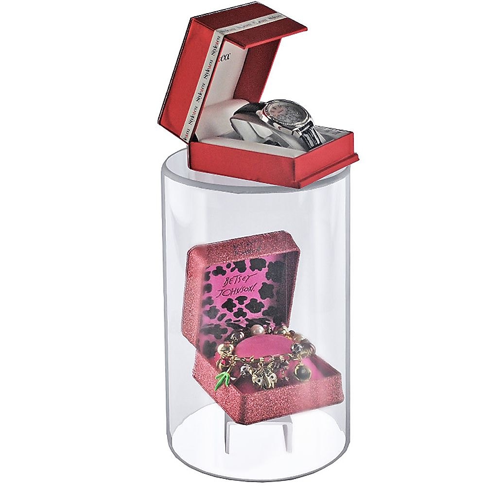 Azar® Clear Acrylic Cylinder, 6