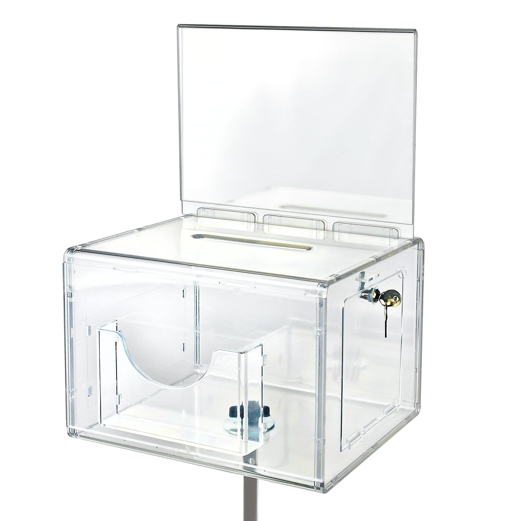 Azar Displays XL Suggestion Box with Pocket