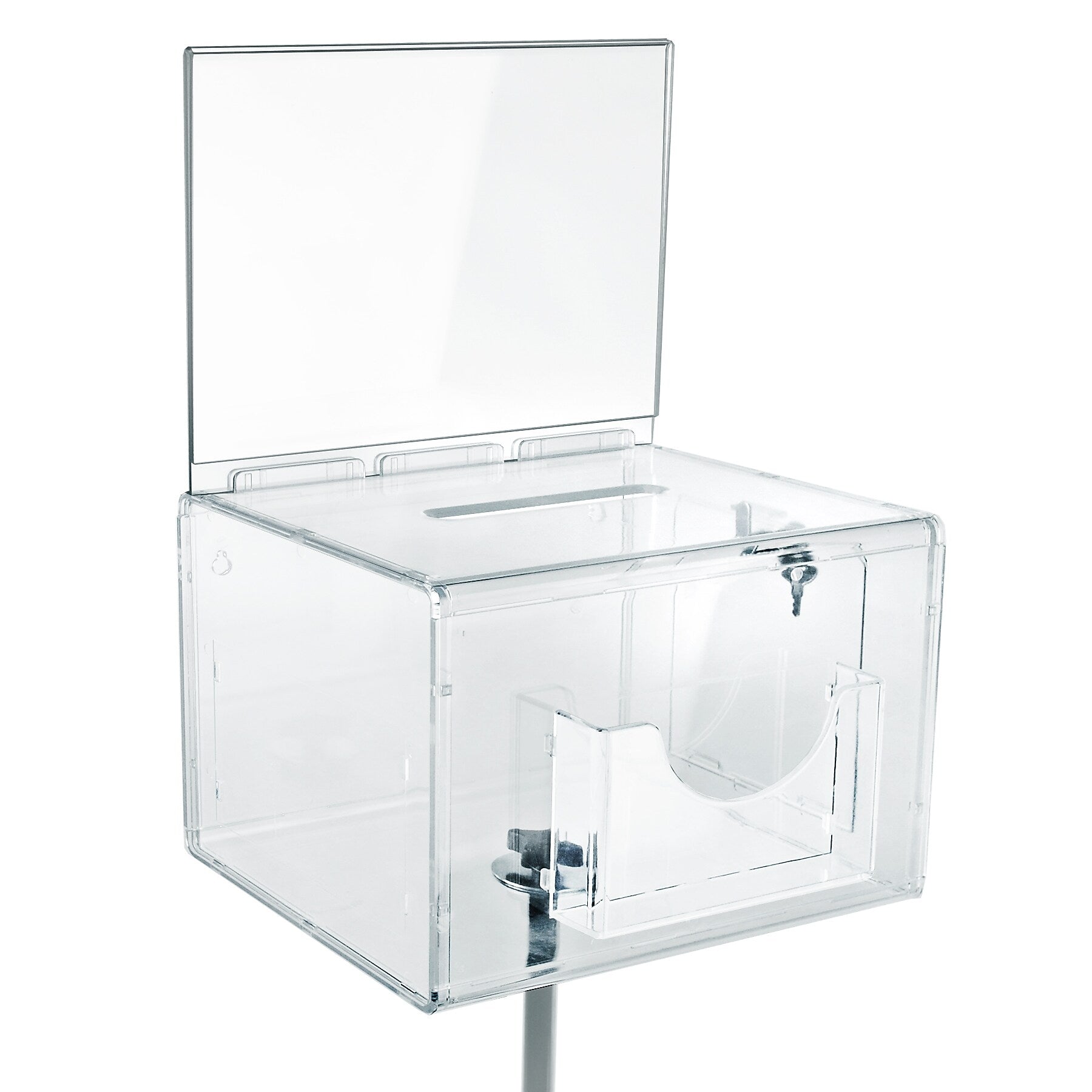Azar Displays XL Suggestion Box with Pocket