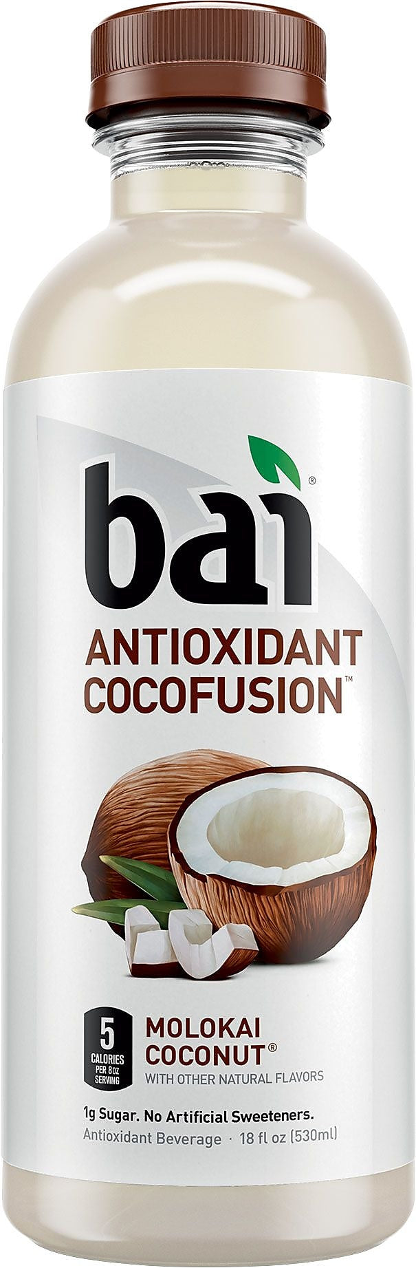 Bai Cocofusions Molokai Coconut, 18 Fl. Oz. Bottles, 12/Pack