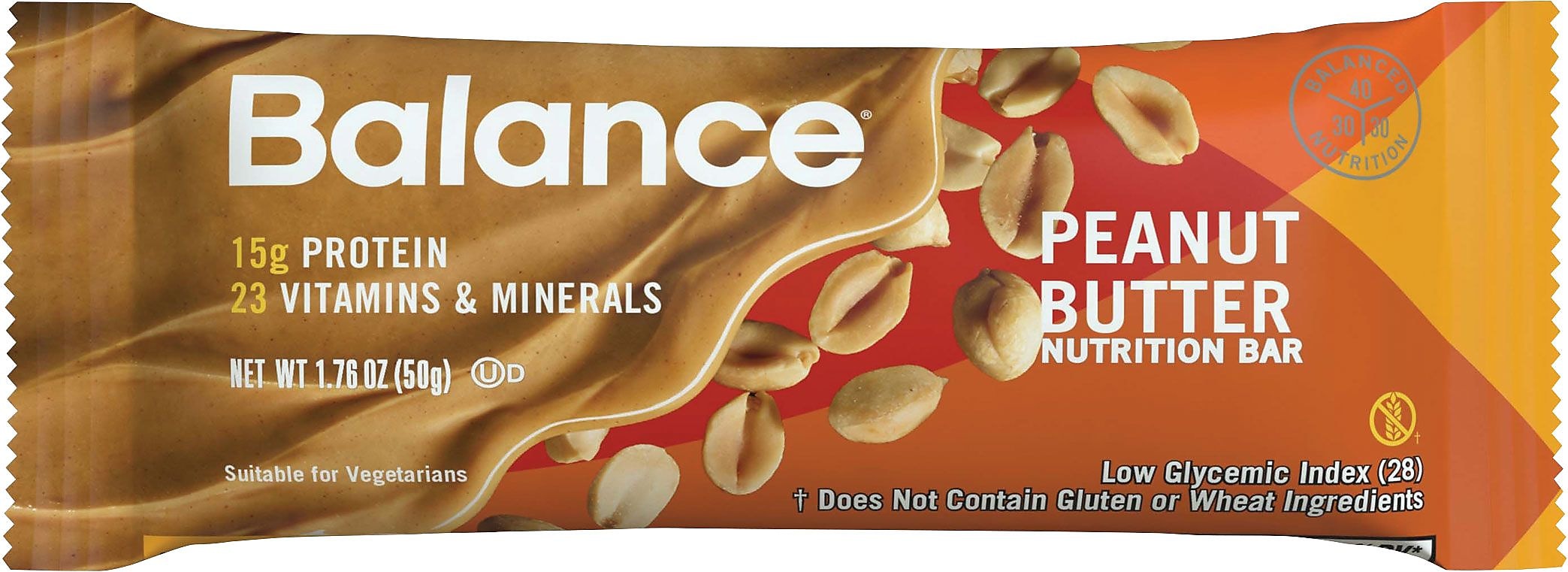 BALANCE BAR PEANUT BUTTER 6/BX