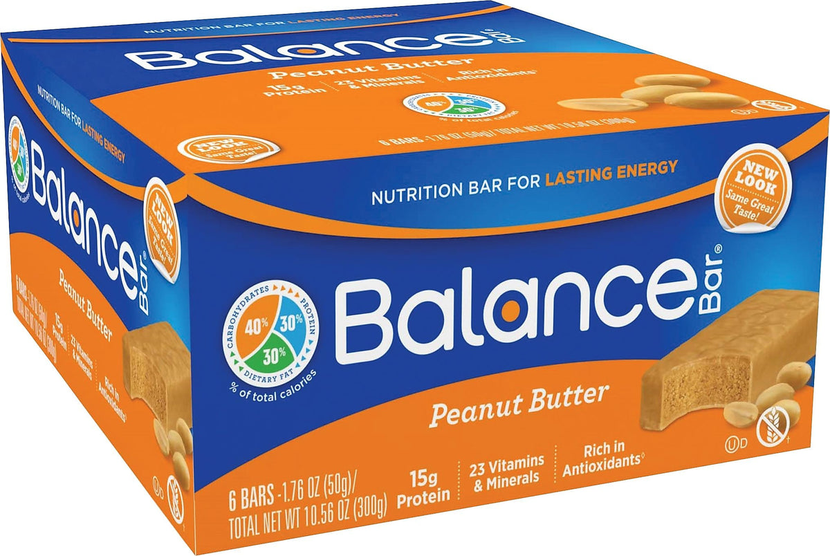 BALANCE BAR PEANUT BUTTER 6/BX