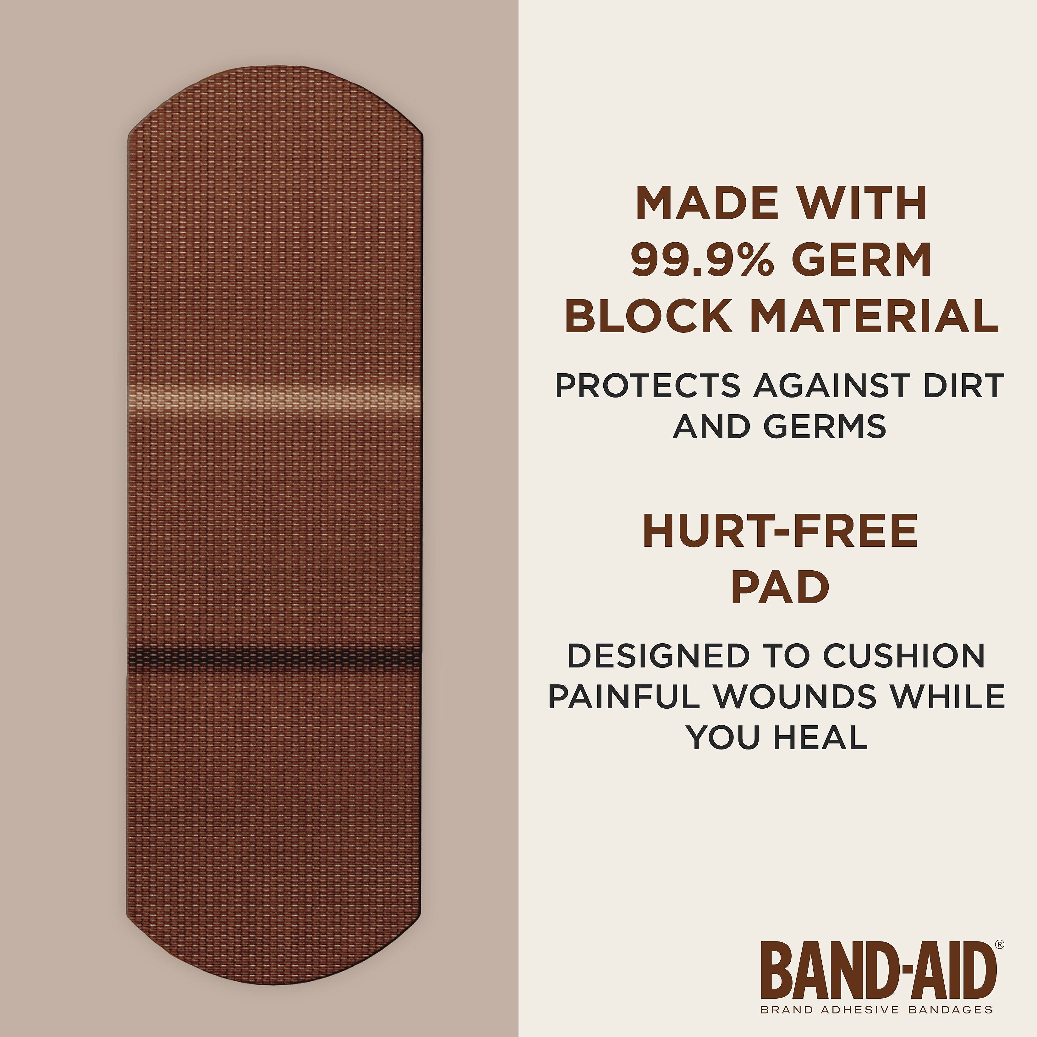 Band-Aid Brand OurTone Adhesive Bandages, BR55, 30/Count